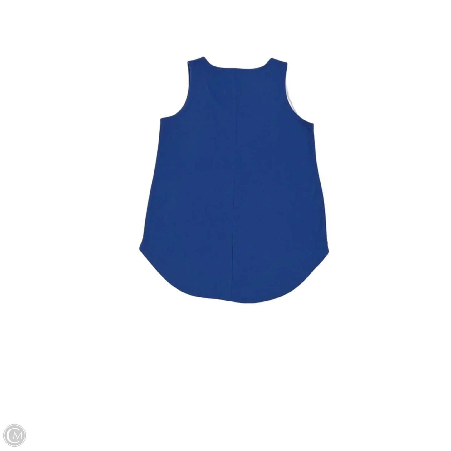Top Sleeveless By Zenana In Blue, Size: L