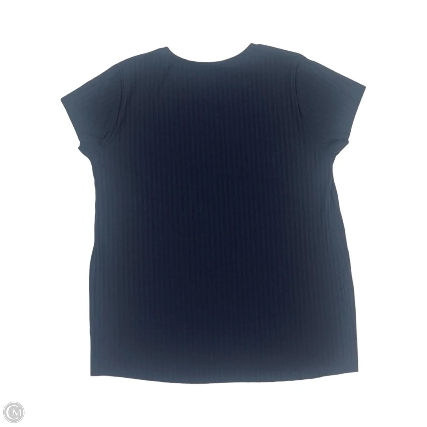 Top Short Sleeve By Cmf In Grey, Size: Xl