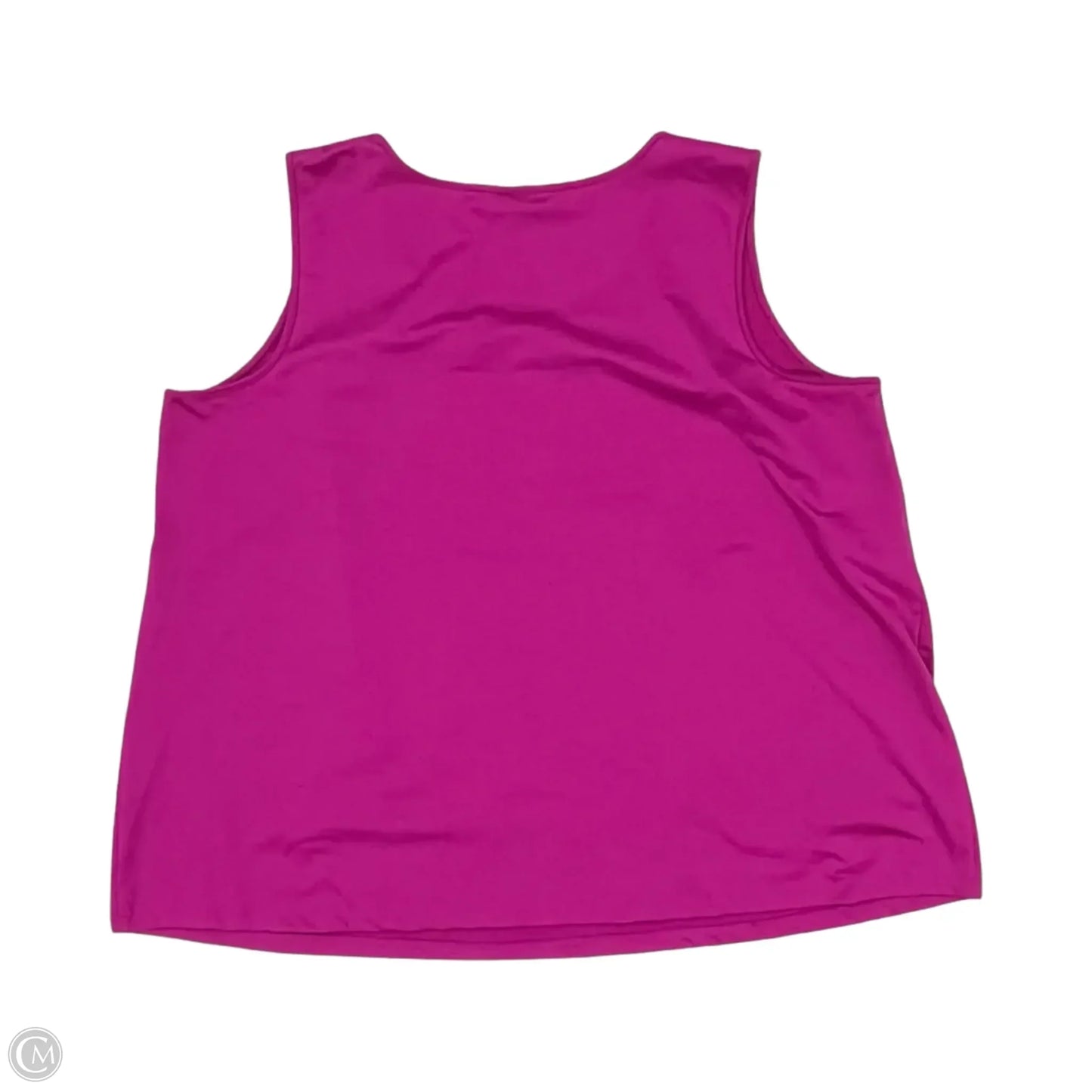 Blouse Sleeveless By Catherines In Pink, Size: 3x