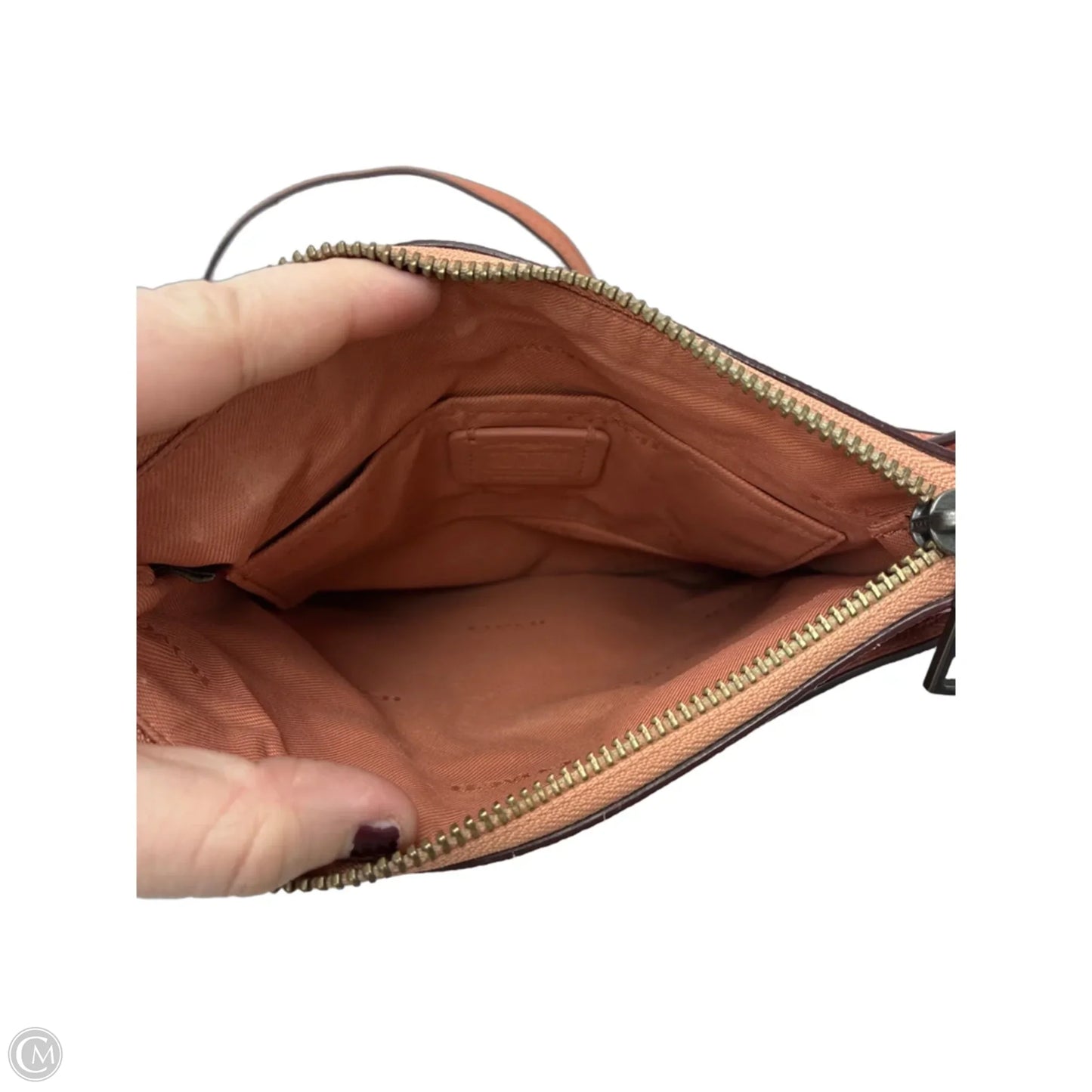 Crossbody Designer By Coach, Size: Small