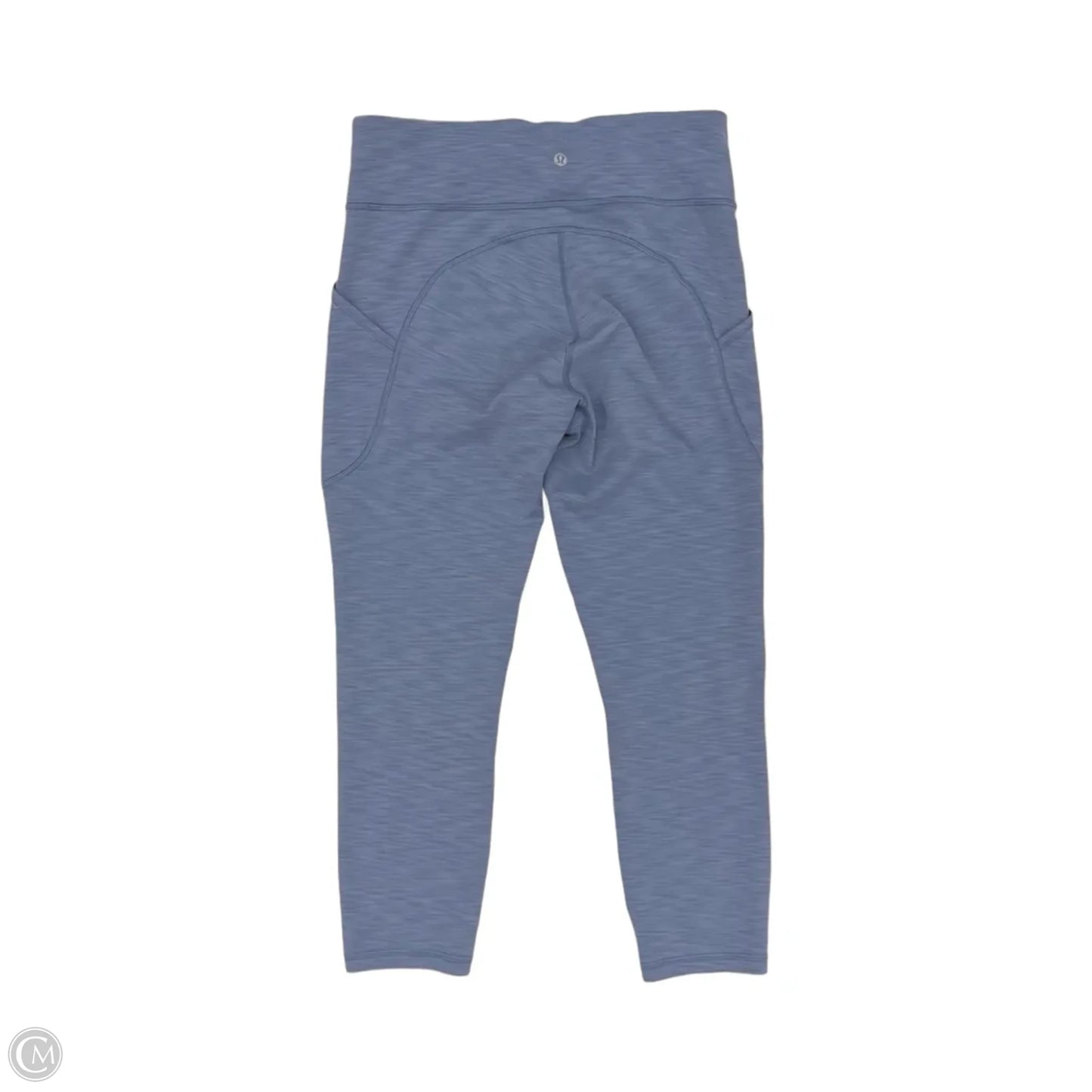 Athletic Leggings By Lululemon In Blue, Size: 10