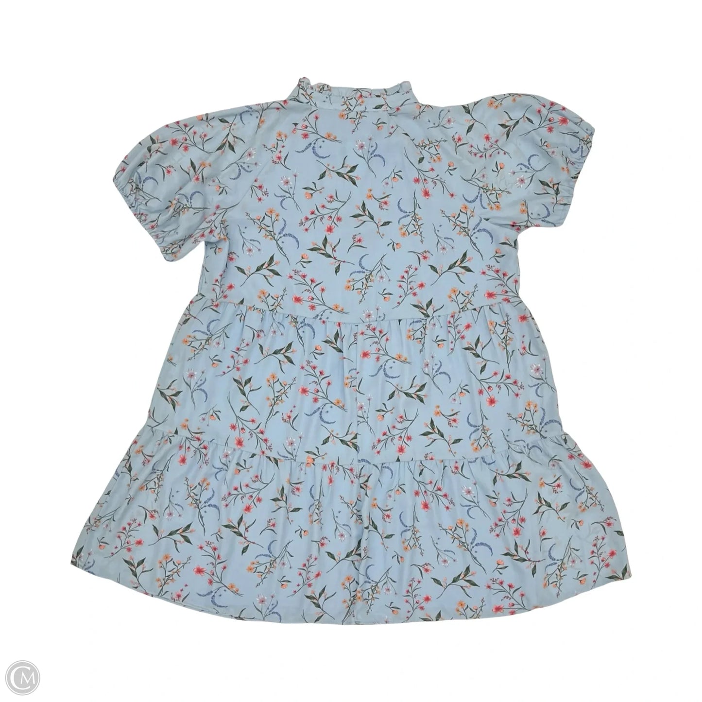 Dress Party Short By Cece In Blue, Size: 1x