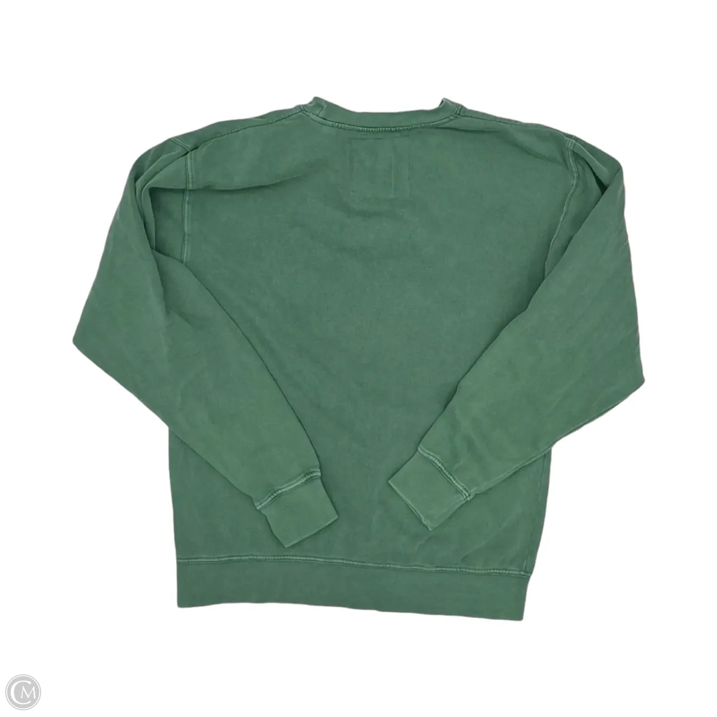 Sweatshirt Crewneck By Clothes Mentor In Green, Size: S