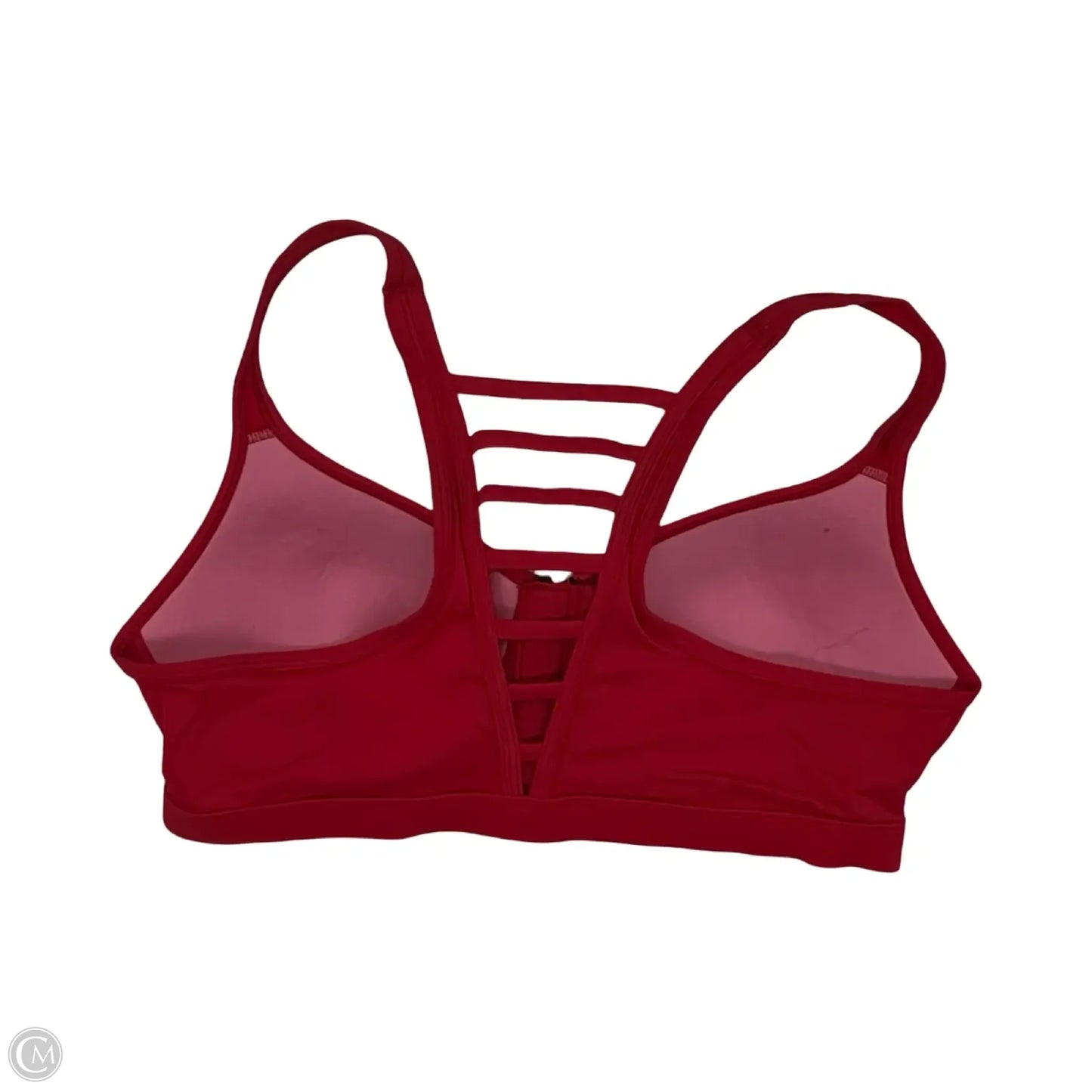 Athletic Bra By Pink In Red, Size: L