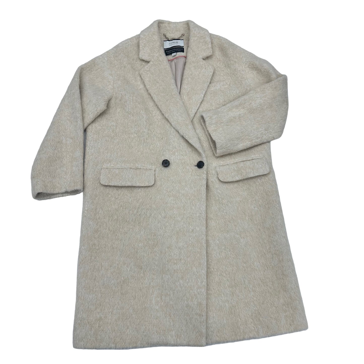 Coat Wool By J. Crew Size: M