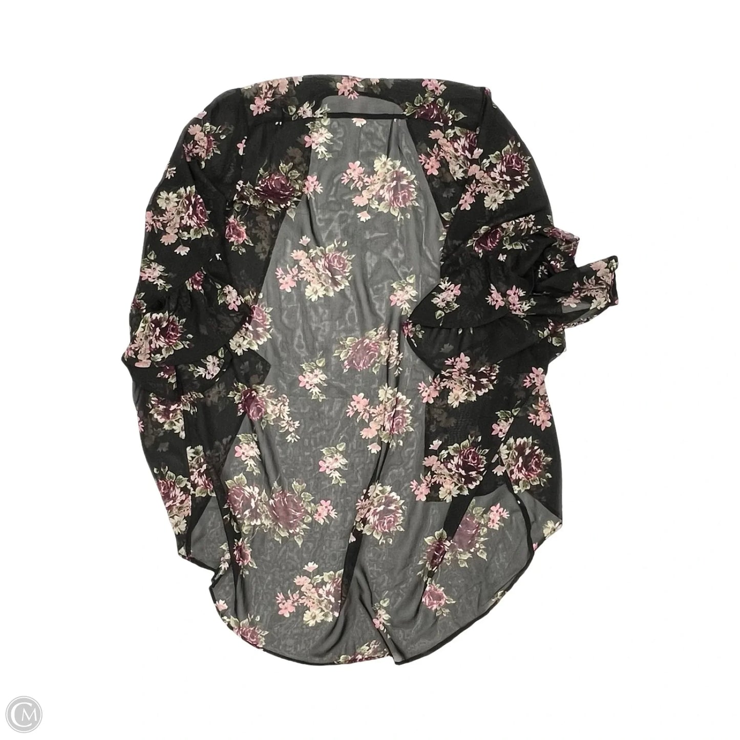 Kimono By Bobeau In Black, Size: 2x