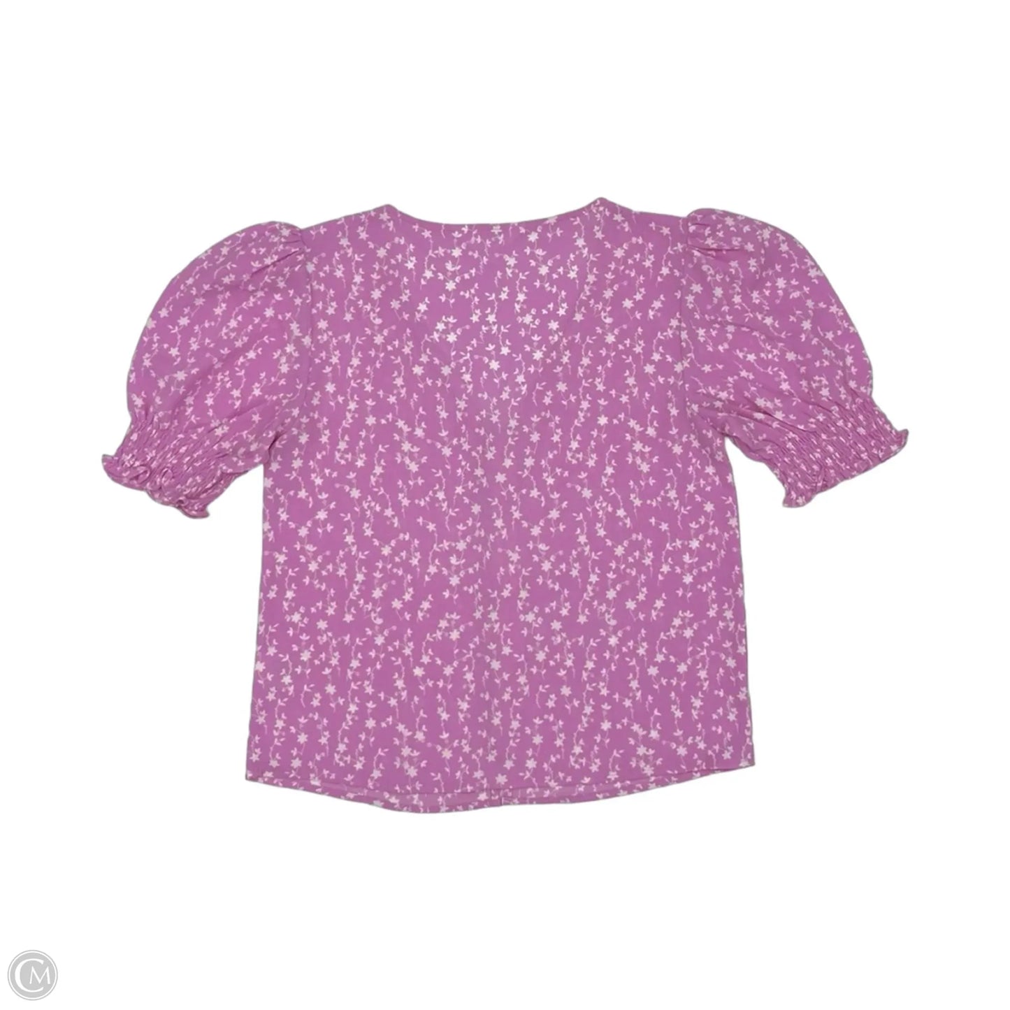 Blouse Short Sleeve By Bb Dakota In Pink, Size: Xs