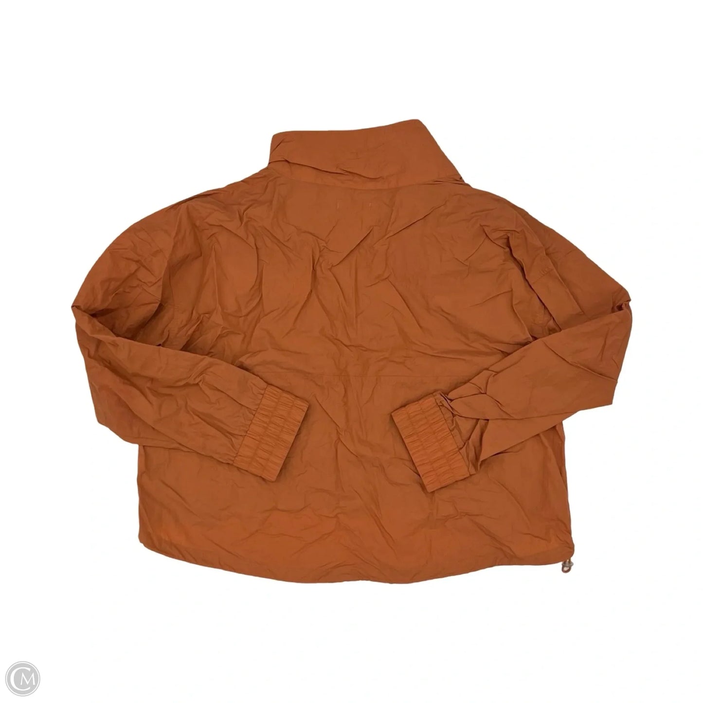 Athletic Jacket By Flx In Orange, Size: Xl