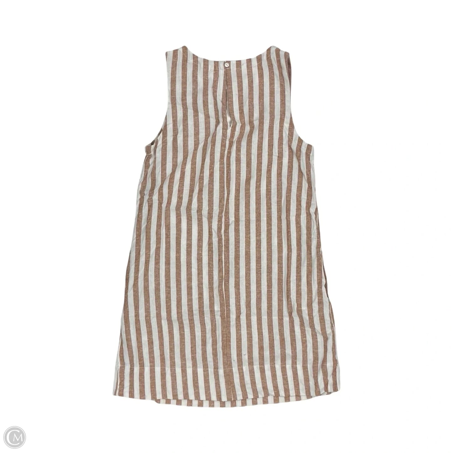 Dress Casual Short By Old Navy In Tan & White, Size: S