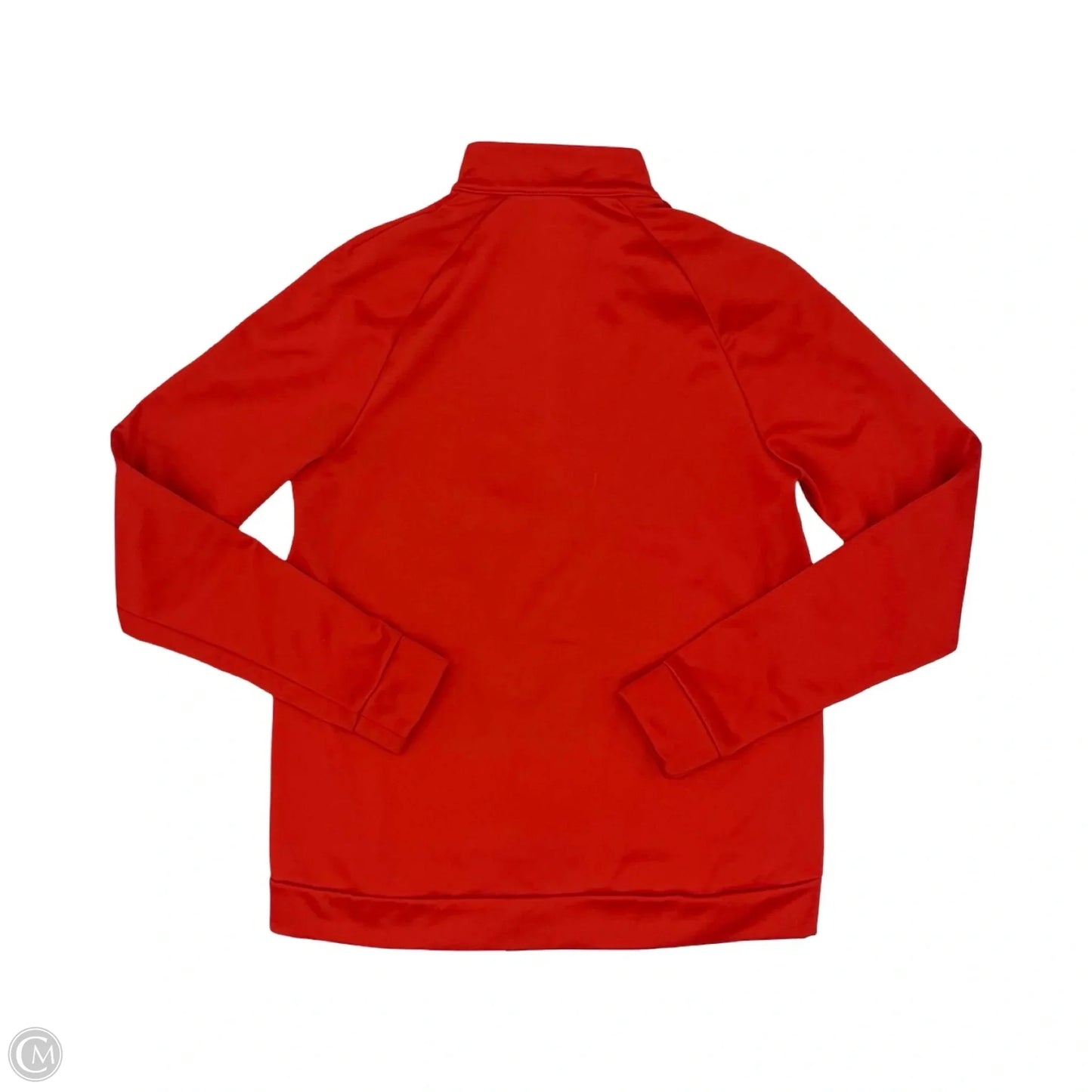 Athletic Sweatshirt Collar By Nike Apparel In Red, Size: S