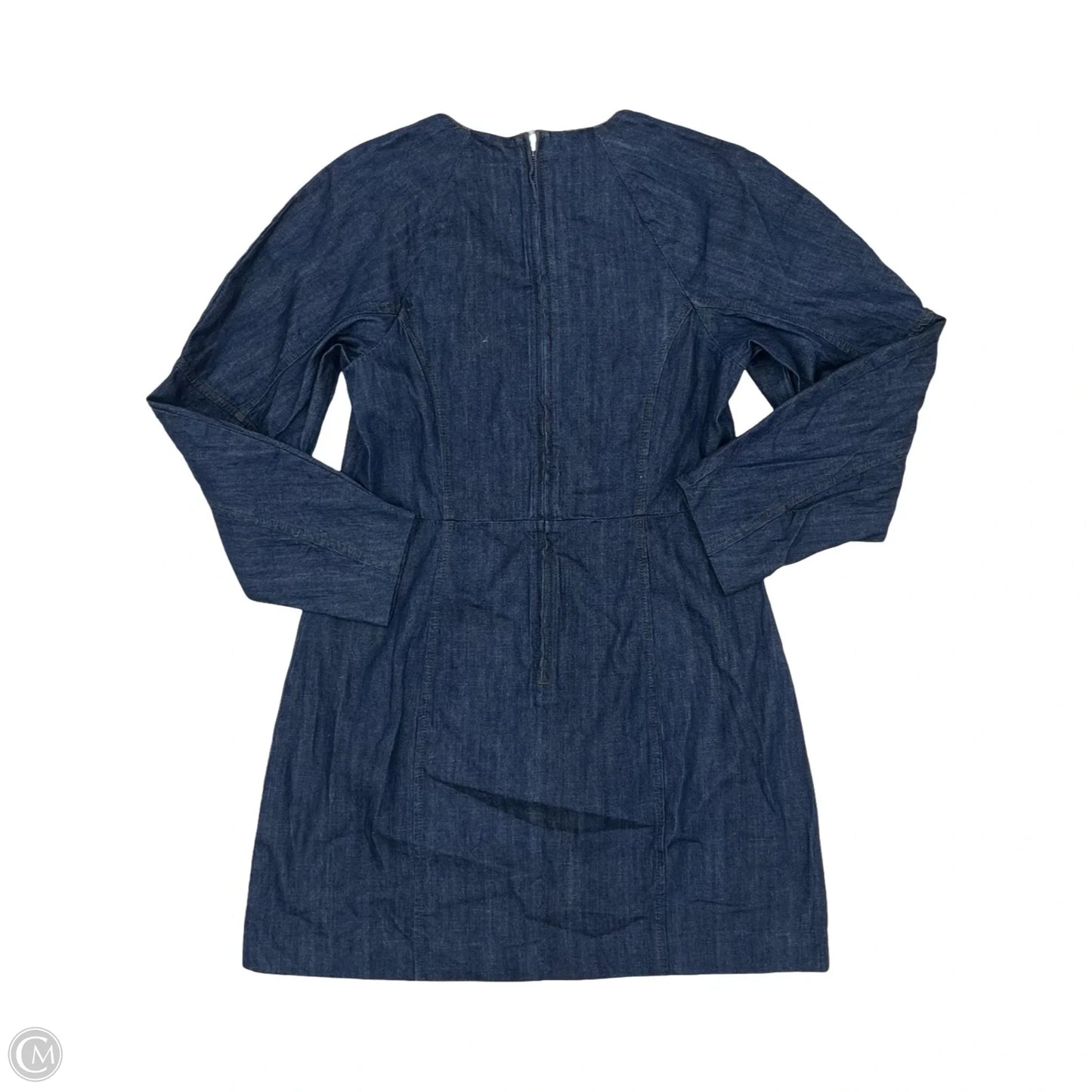 Dress Work By Banana Republic In Blue Denim, Size: 10