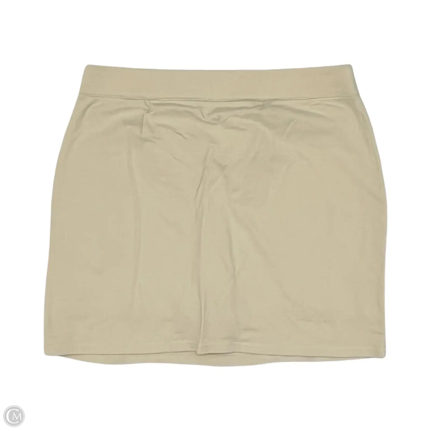 Skort By Belle By Kim Gravel In Tan, Size: L