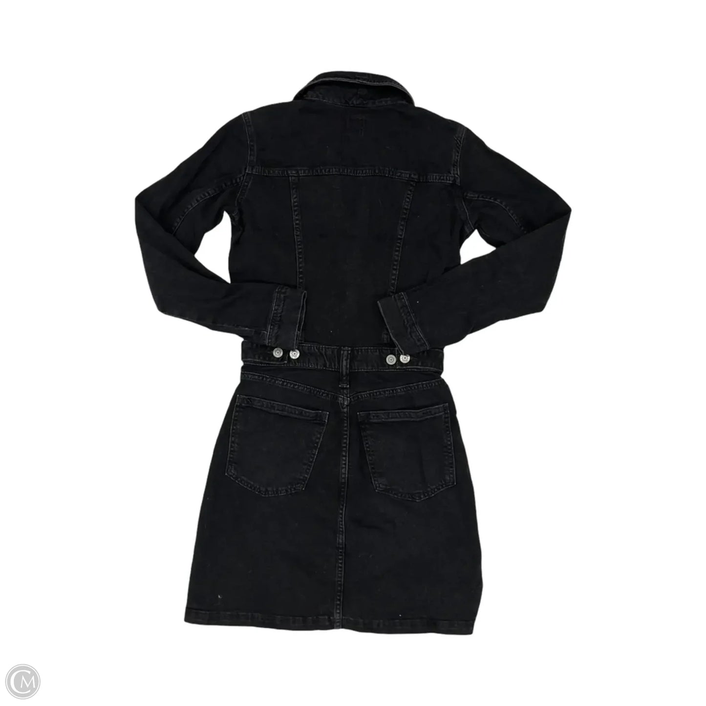 Dress Casual Short By Gap In Black Denim, Size: 0
