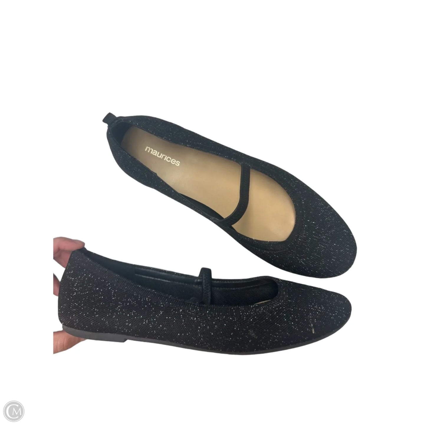 Shoes Flats By Maurices In Black, Size: 10