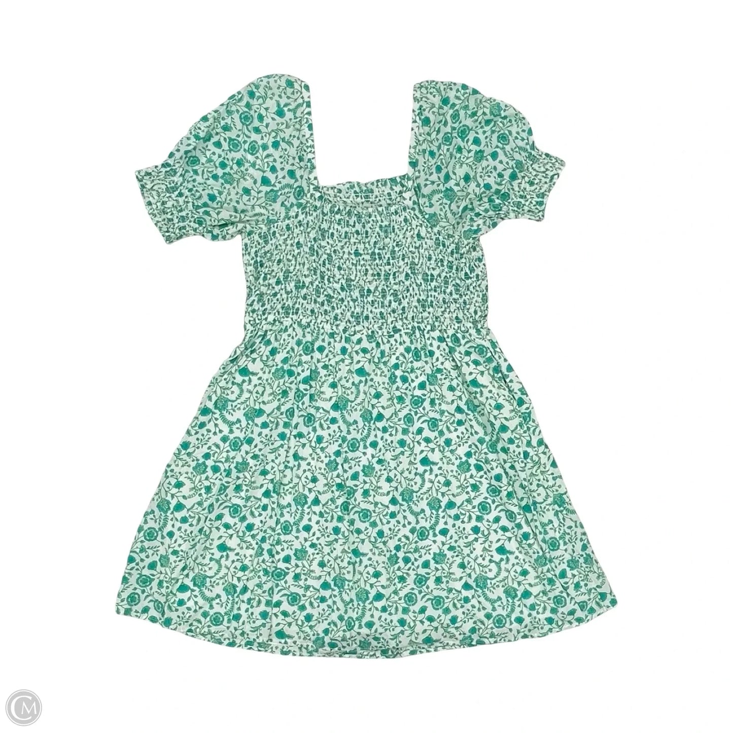 Dress Party Short By Draper James In Green & White, Size: Xl