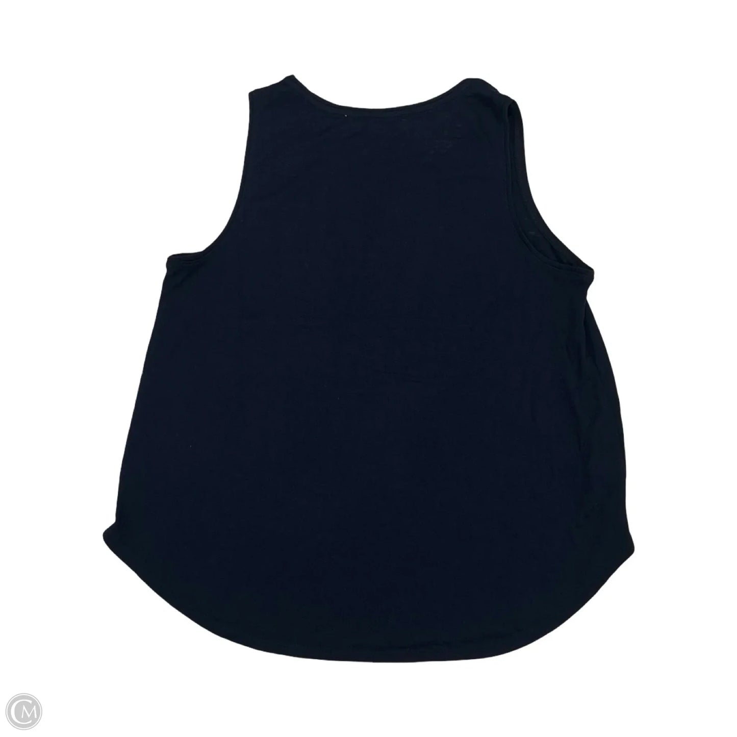 Top Sleeveless Basic By Loft In Navy, Size: M