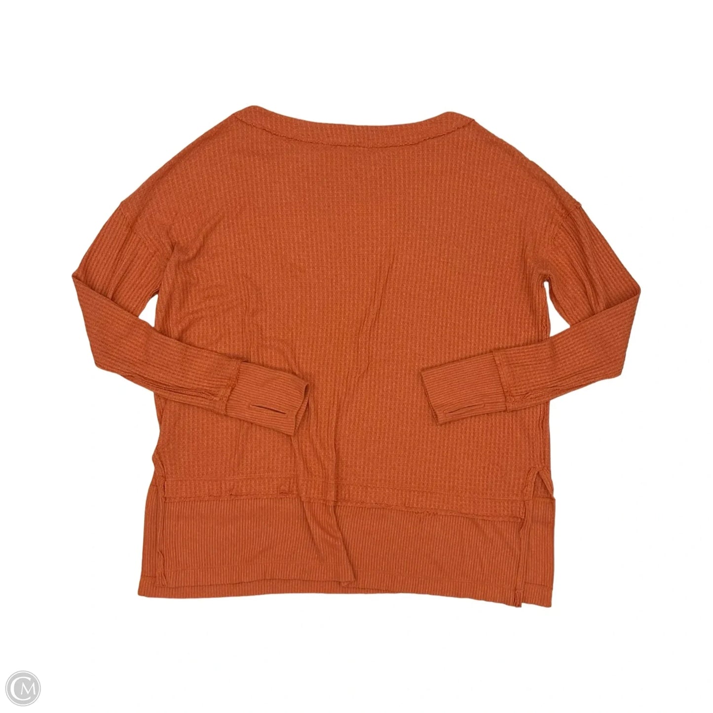 Tunic Long Sleeve By We The Free In Orange, Size: M