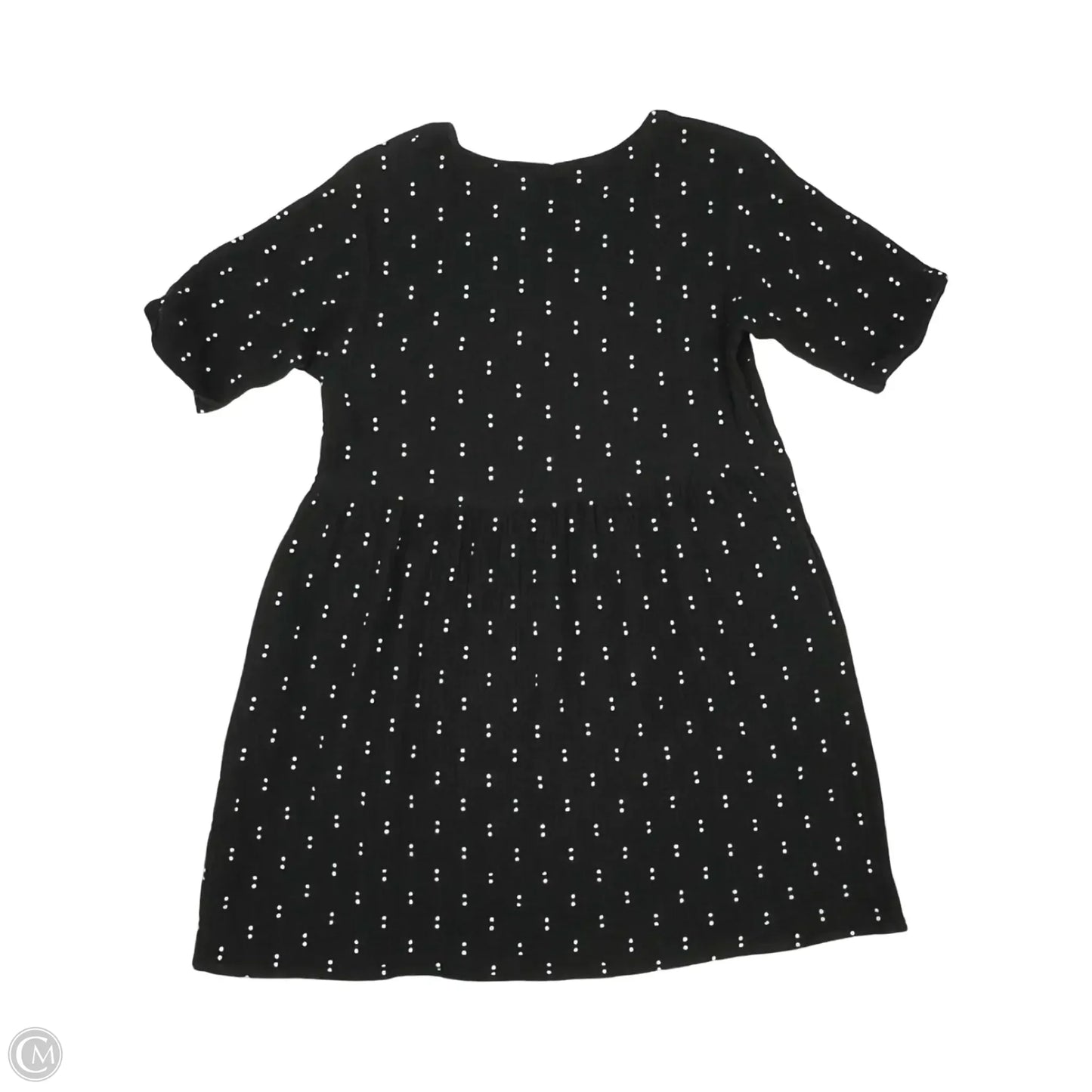 Dress Casual Short By Serra In Black & White, Size: S