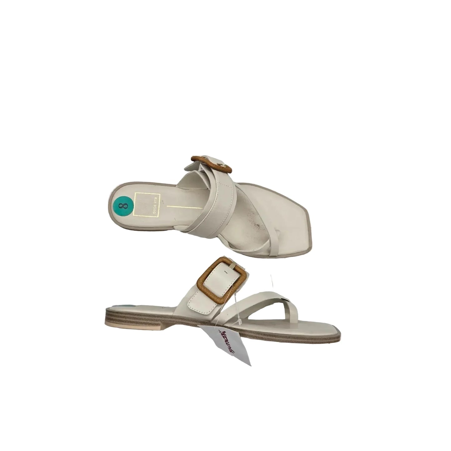 Sandals Flats By Dolce Vita In Cream, Size: 8