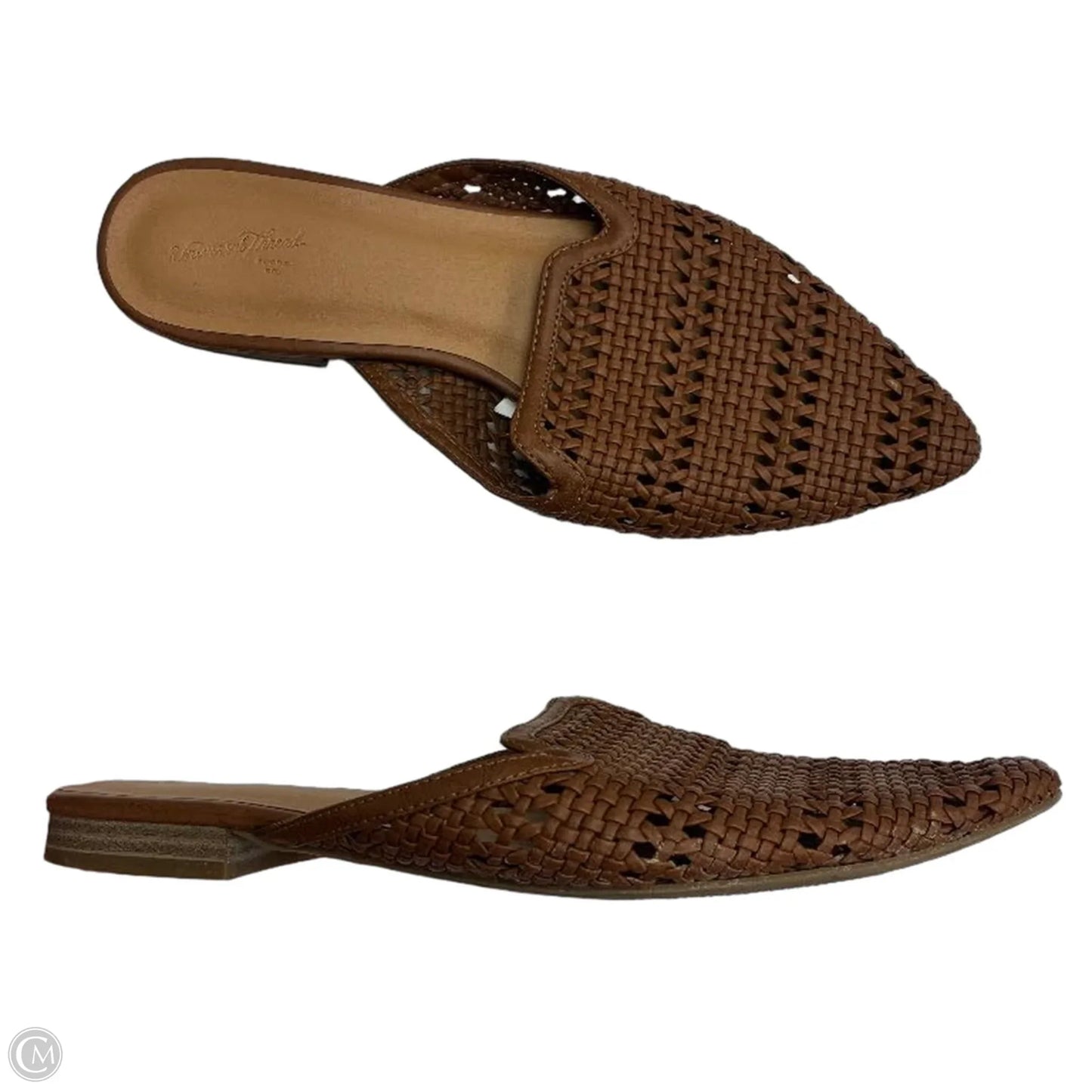 Shoes Flats By Universal Thread In Tan, Size: 9.5
