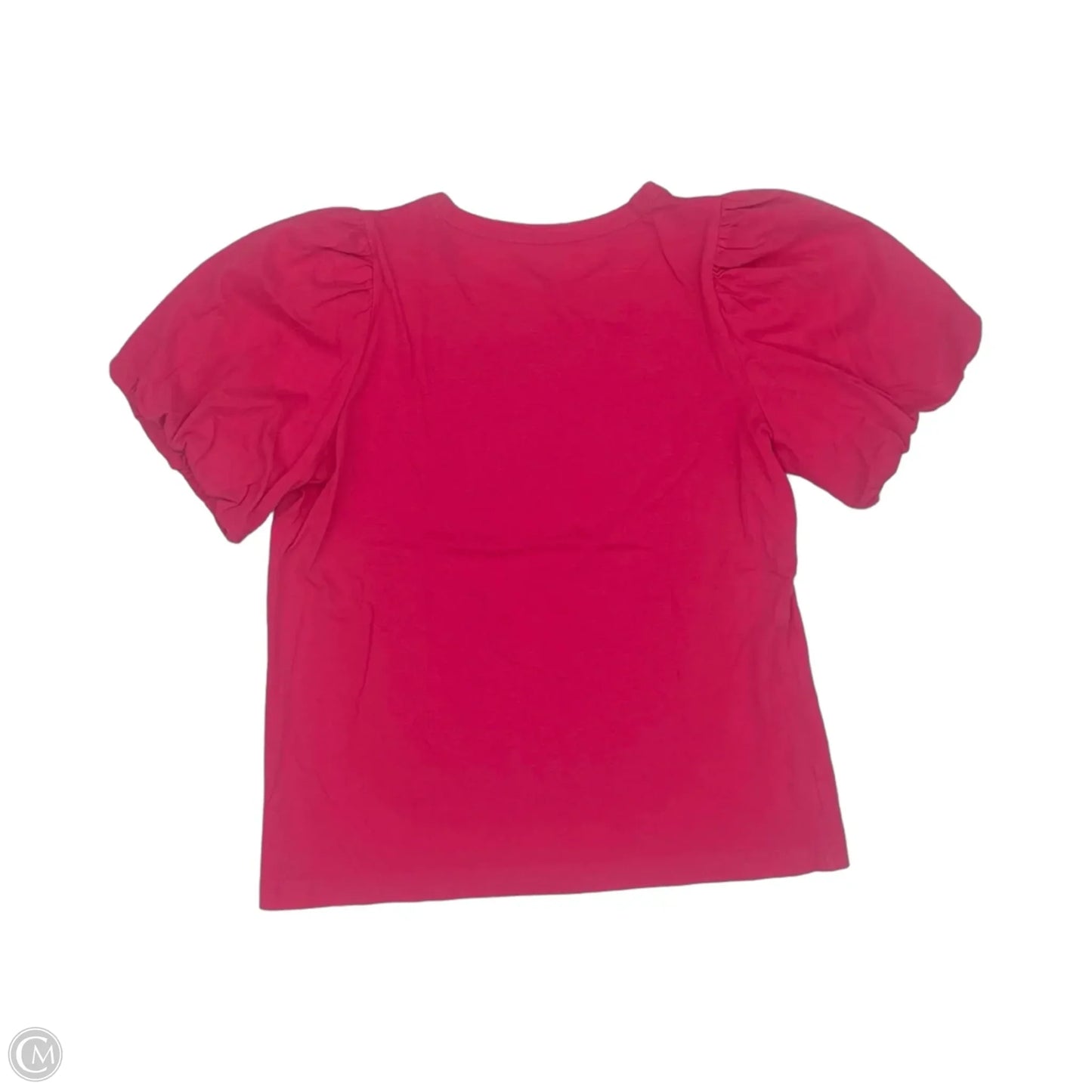 Top Short Sleeve By Loft In Pink, Size: M