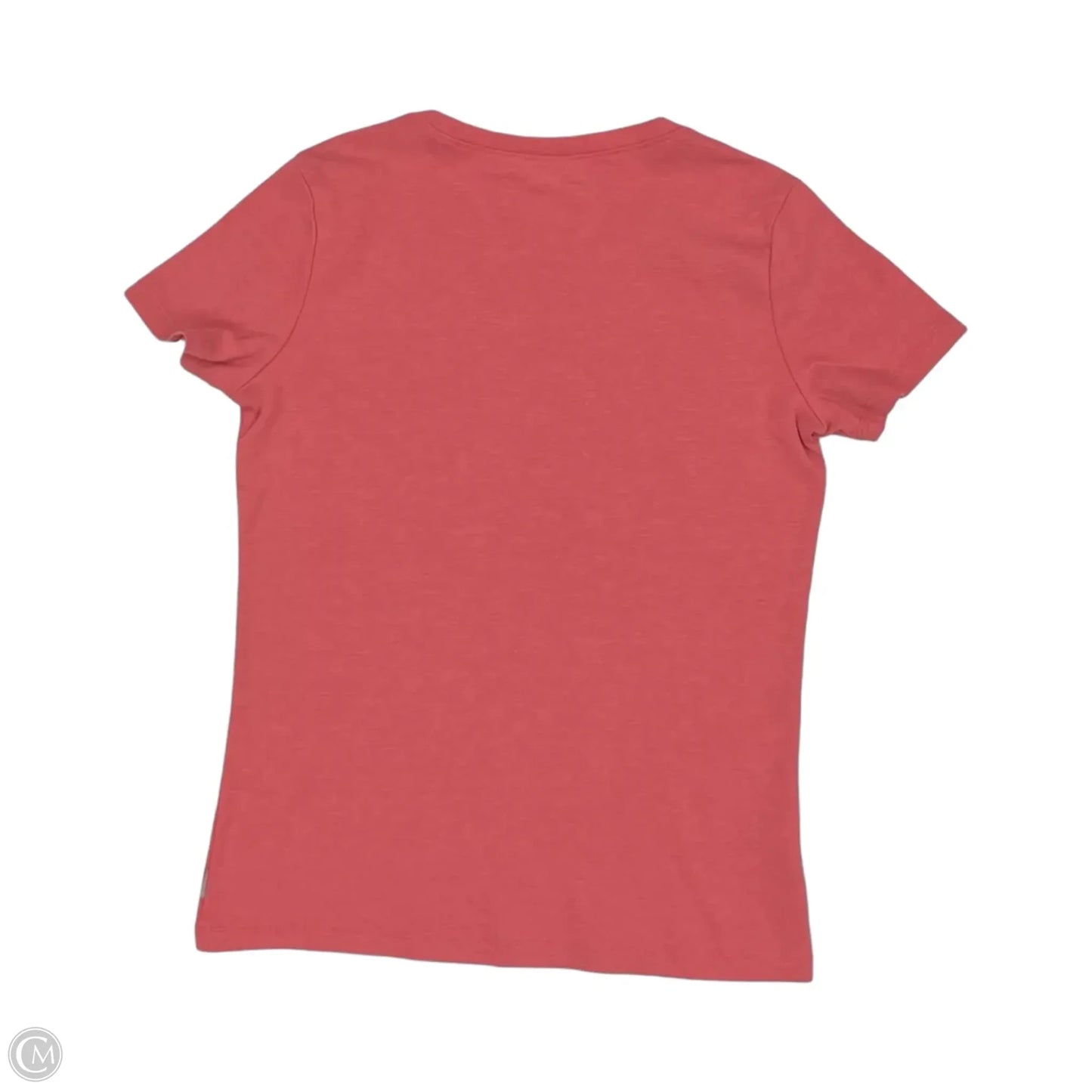 Top Short Sleeve Basic By Eddie Bauer In Pink, Size: L
