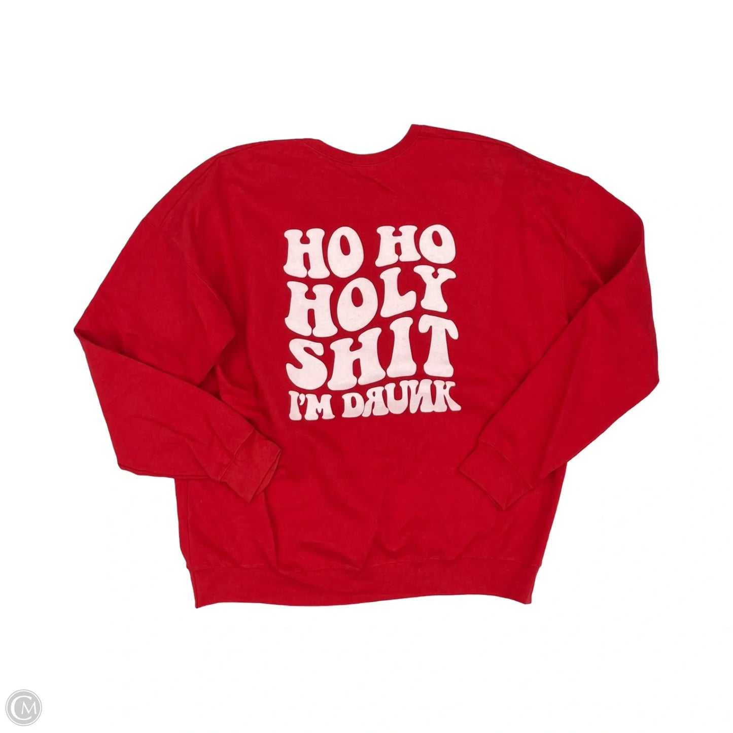 Sweatshirt Crewneck By Tultex In Red, Size: Xl