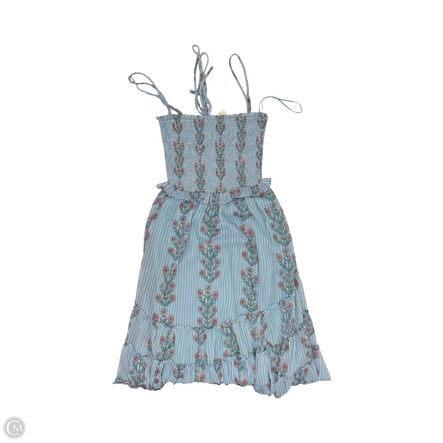 Dress Party Midi By Free People In Blue & Pink, Size: M