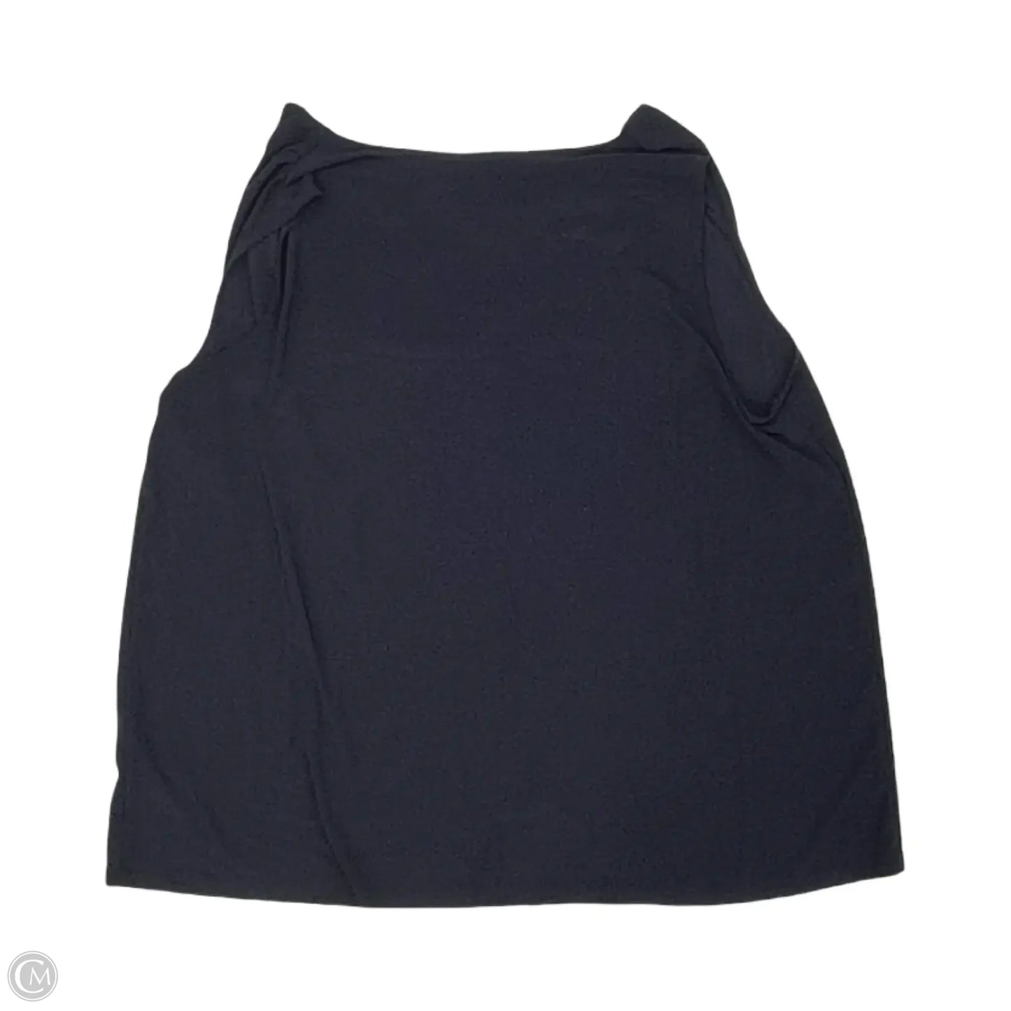 Blouse Sleeveless By Cato In Navy, Size: 2x