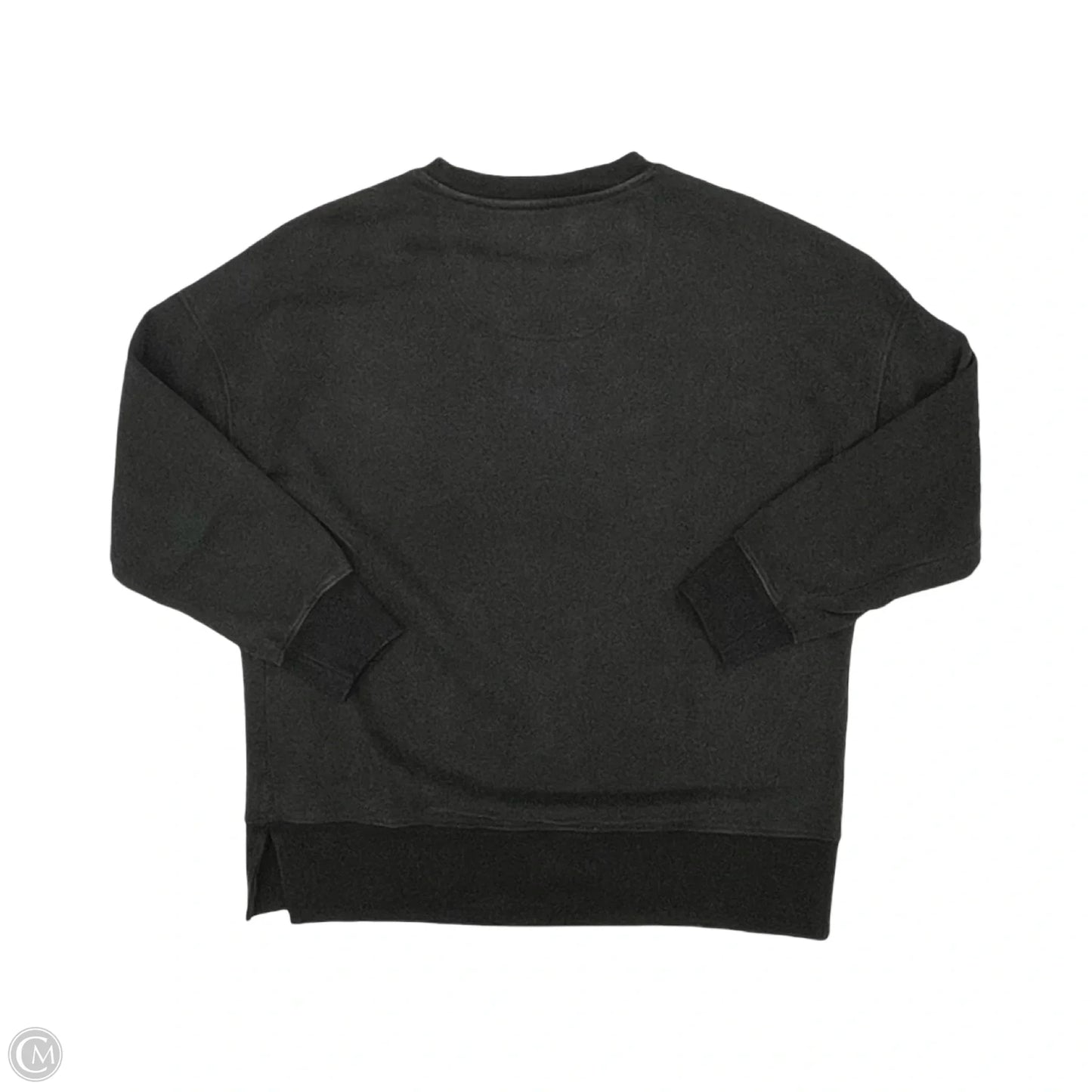 Sweatshirt Crewneck By Clothes Mentor In Black, Size: S