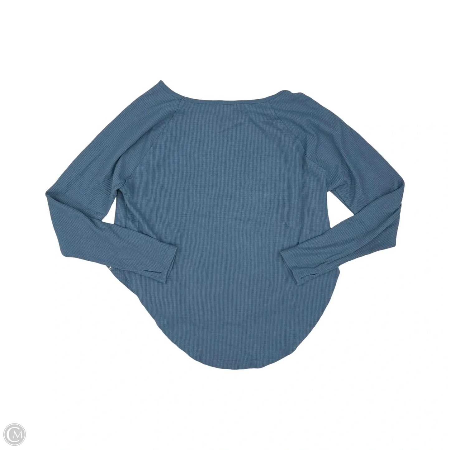 Athletic Top Long Sleeve Crewneck By Joy Lab In Blue, Size: L