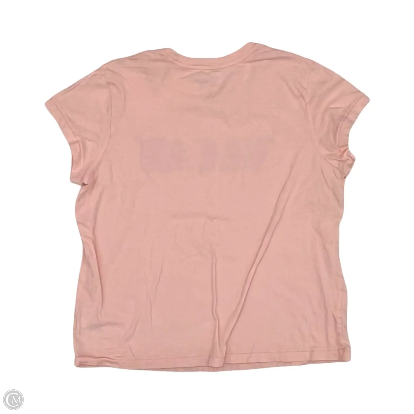 Top Short Sleeve By Universal Thread In Pink, Size: M