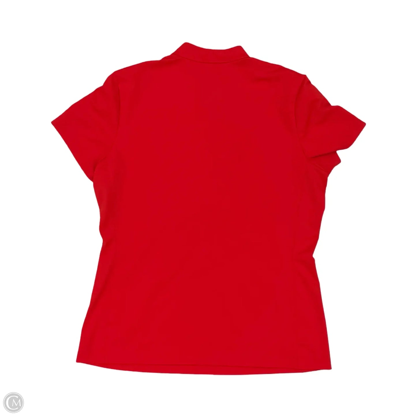 Athletic Top Short Sleeve By Tail In Red, Size: M