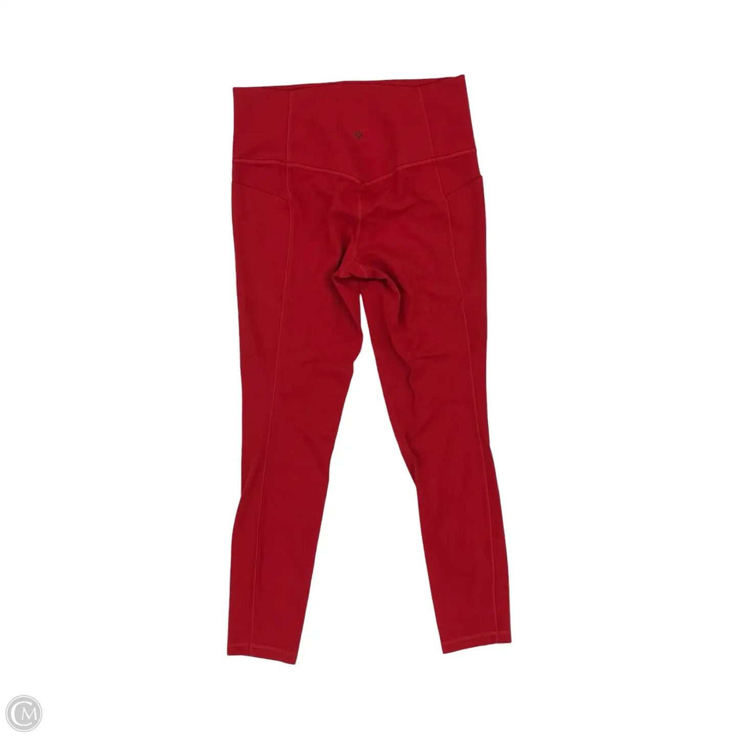 Athletic Leggings By Athleta In Red, Size: M