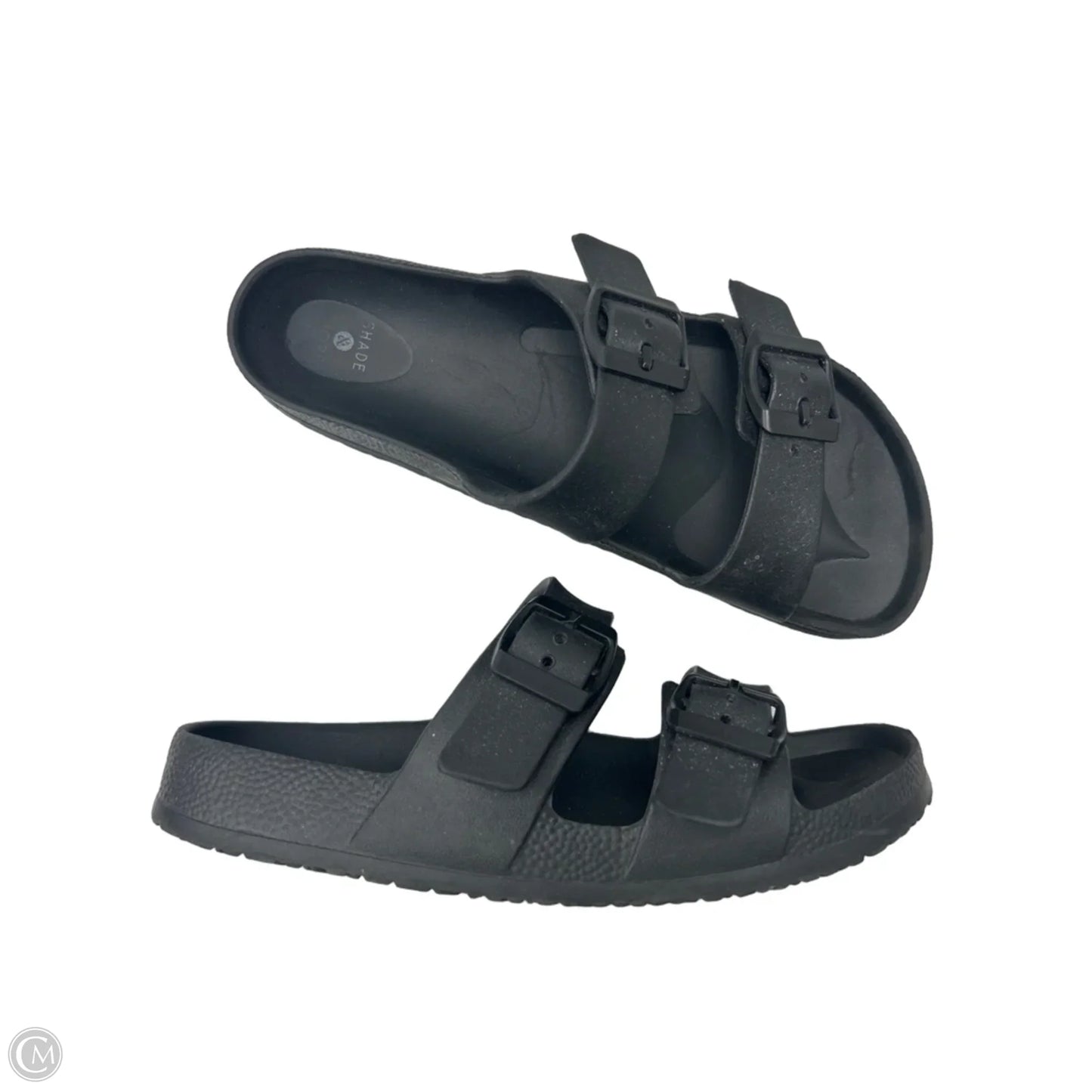 Sandals Flats By Shade & Shore In Black, Size: 8
