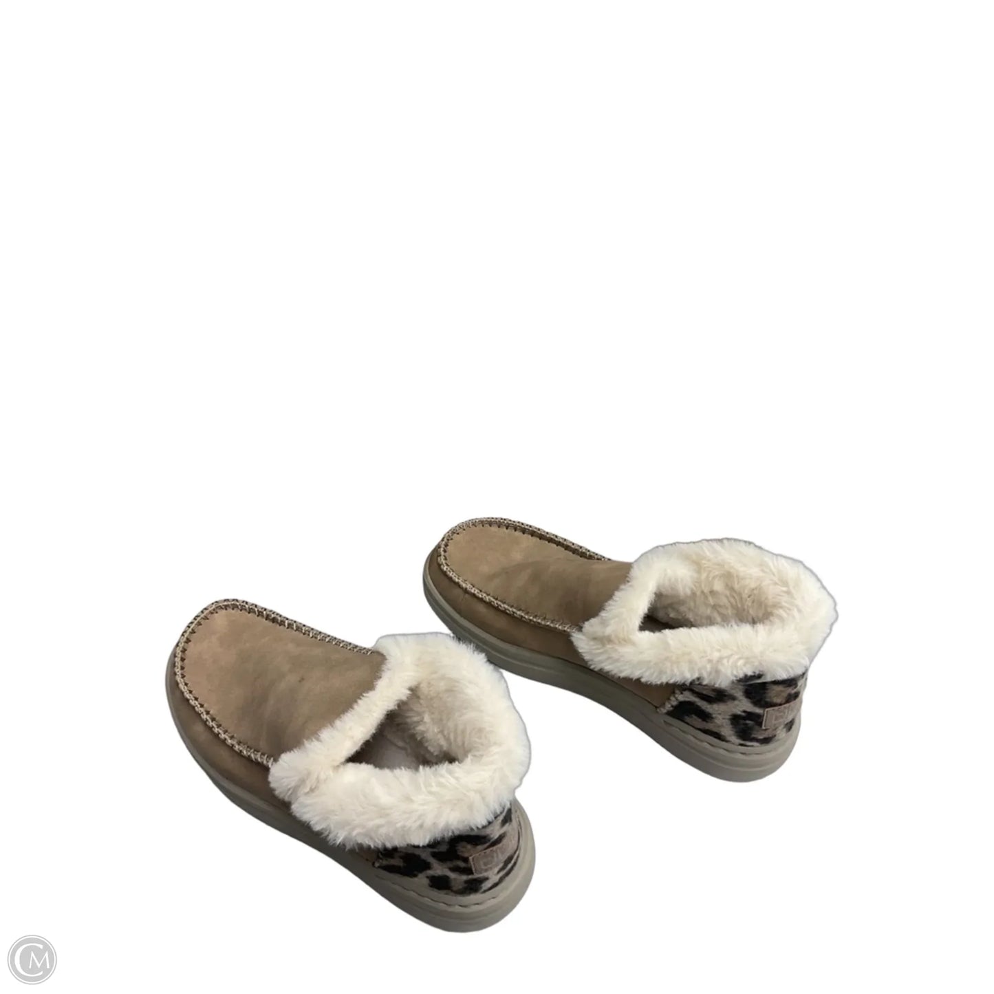 Boots Ankle Flats By Hey Dude In Tan, Size: 7