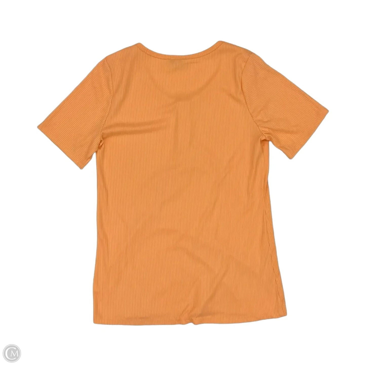 Top Short Sleeve By White Birch In Orange, Size: 1x