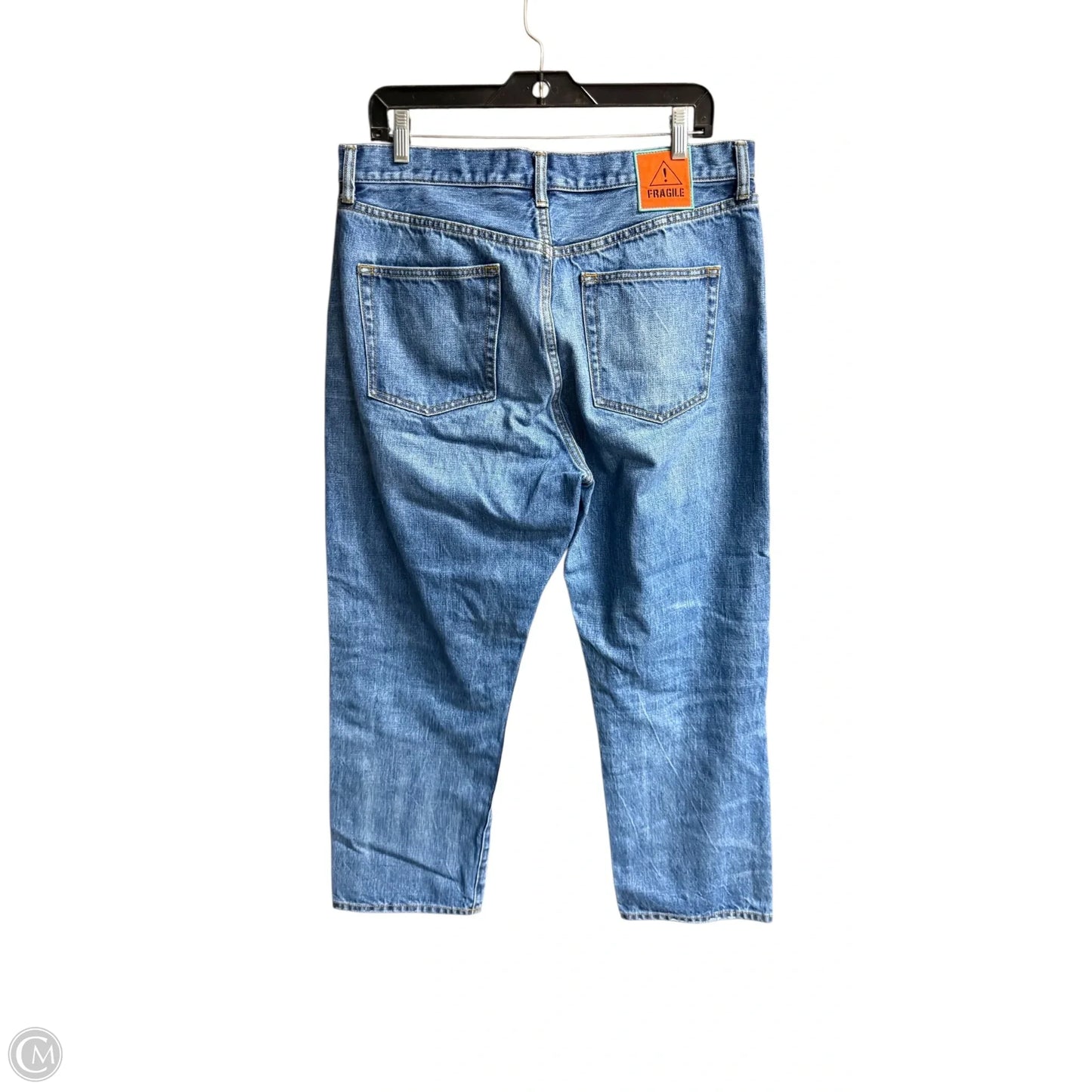 Jeans Designer By Tory Burch In Blue Denim, Size: 12