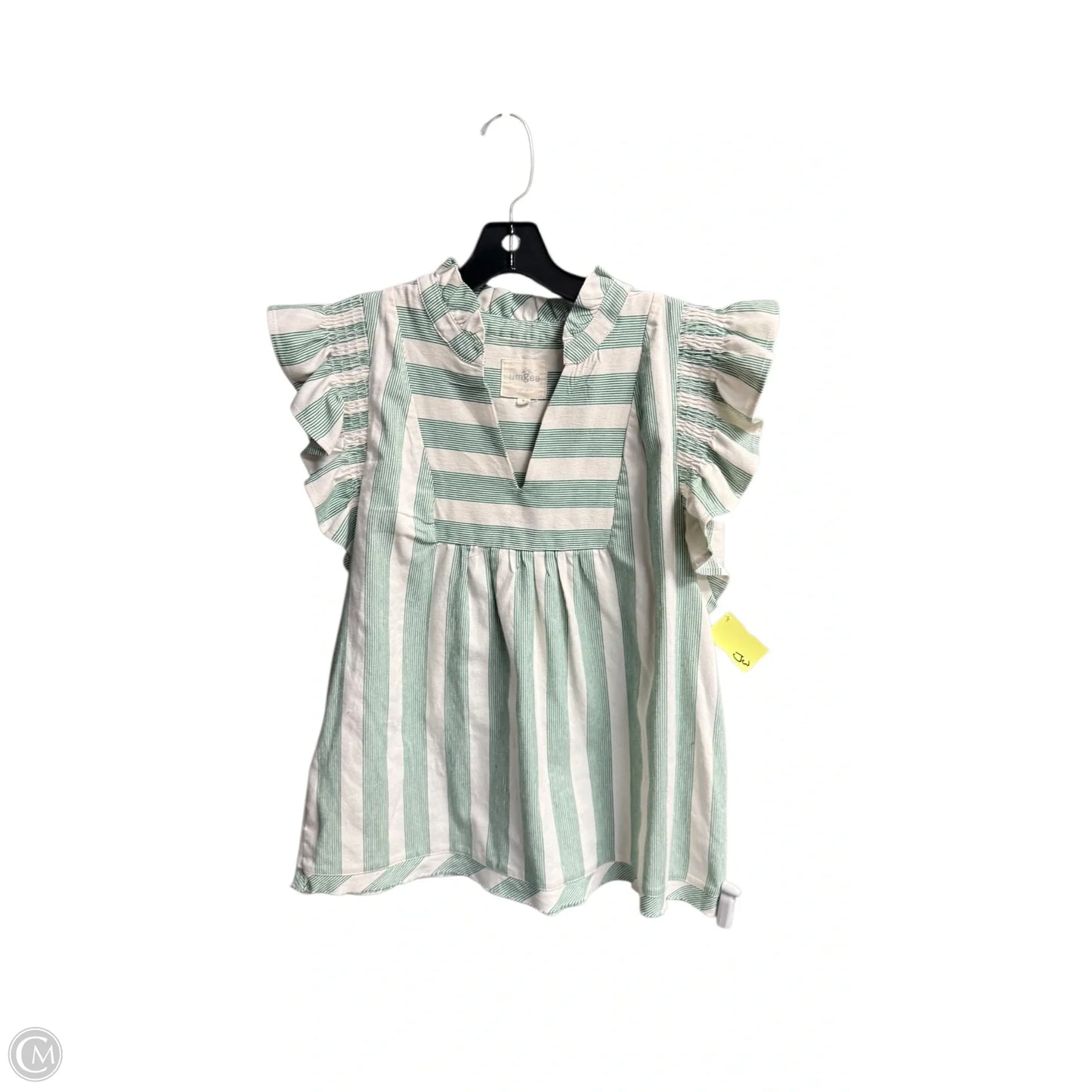 Top Sleeveless By Umgee In Striped Pattern, Size: S