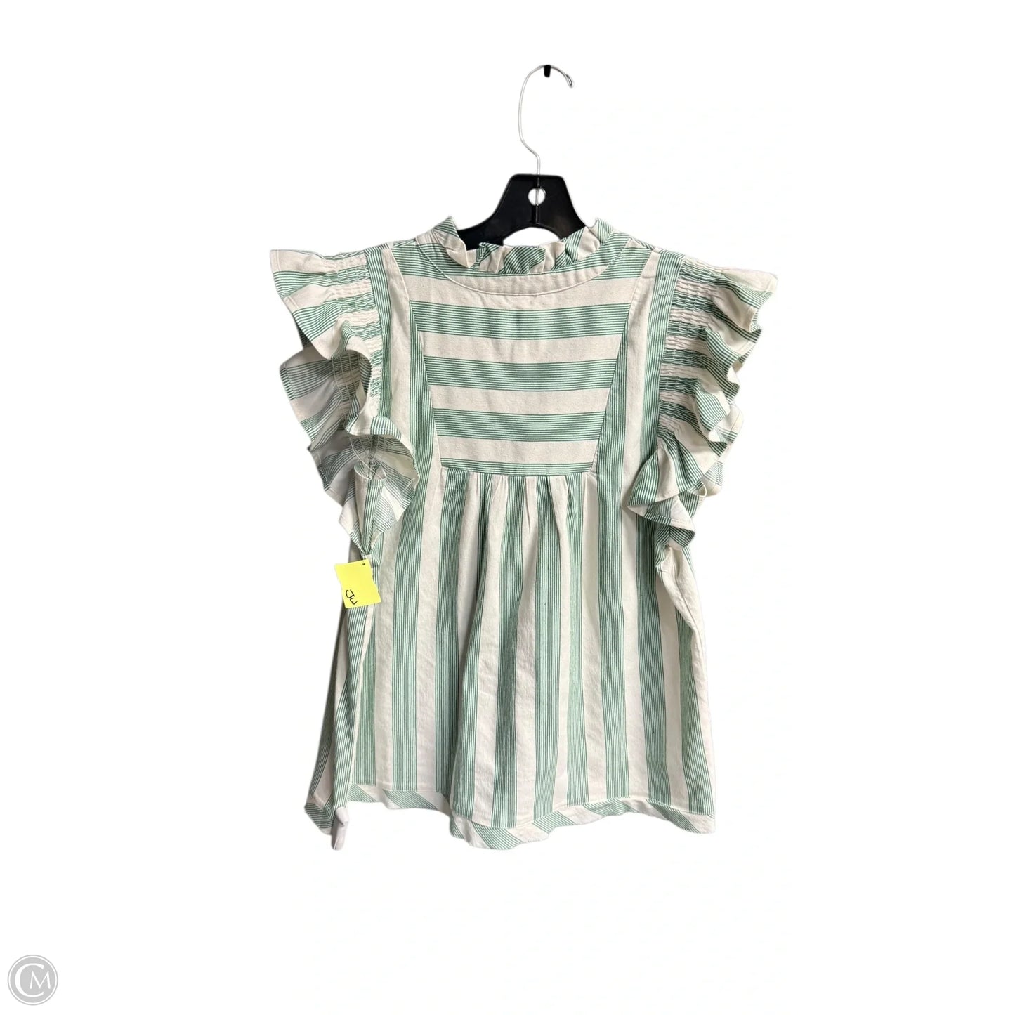 Top Sleeveless By Umgee In Striped Pattern, Size: S