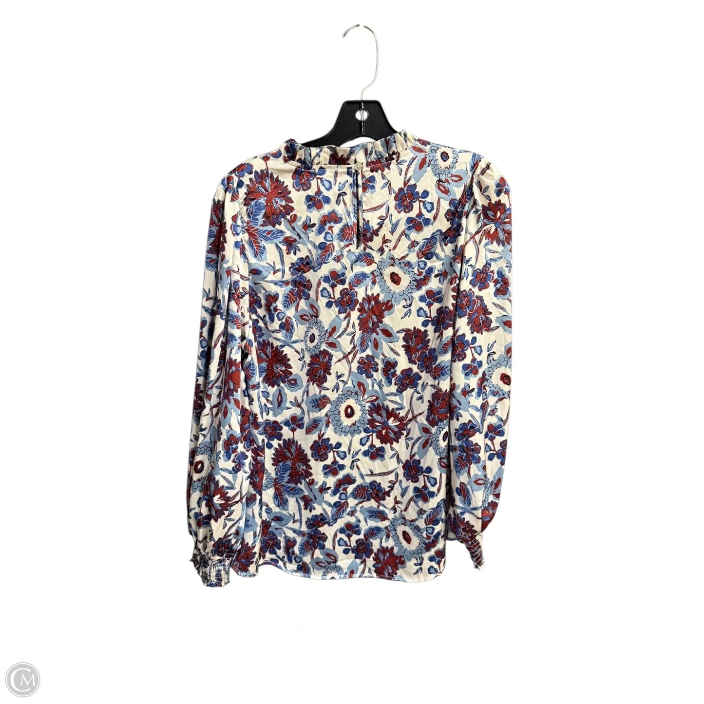 Top Long Sleeve By Jodifl In Floral Print, Size: S