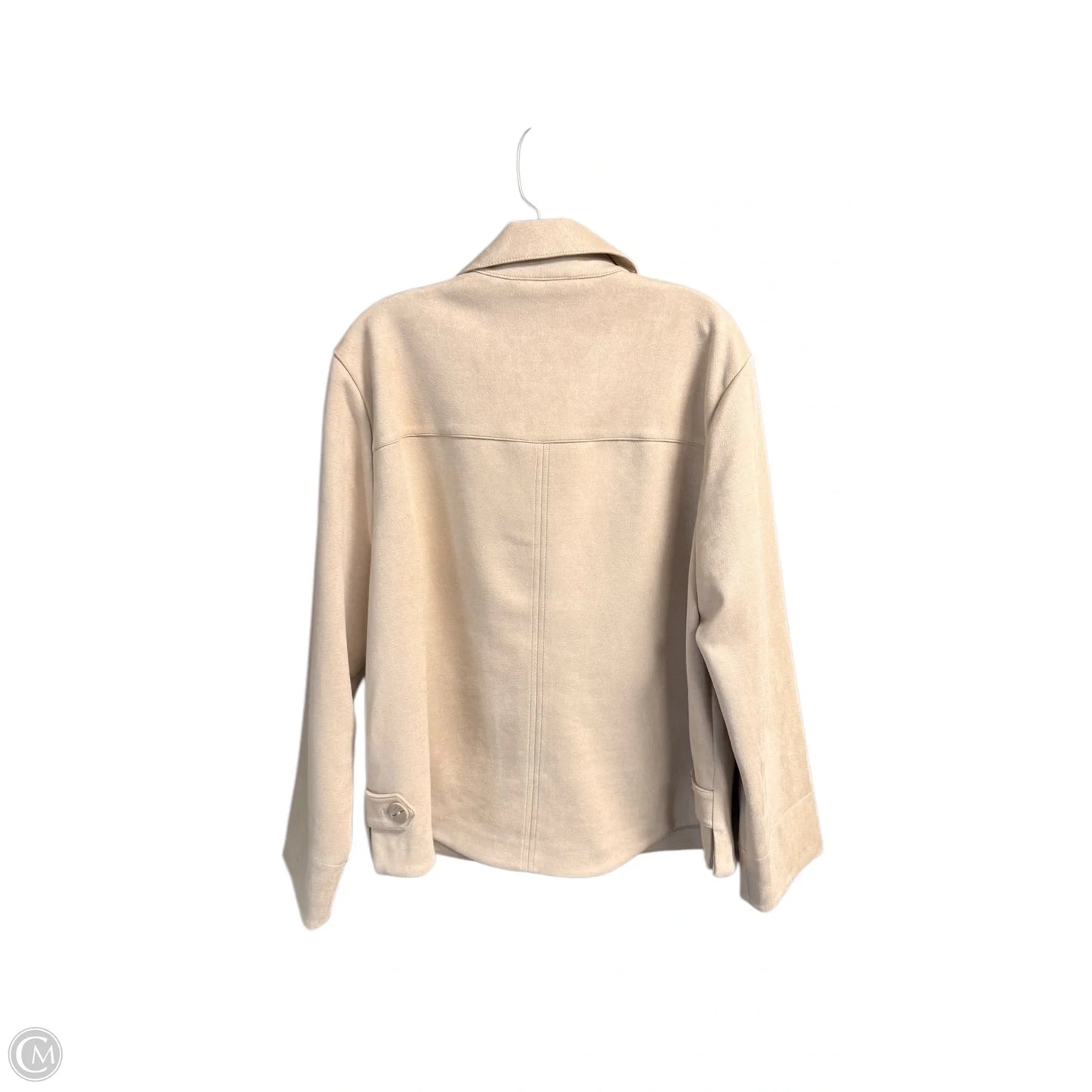 Jacket Other By Chicos In Beige, Size: 2x