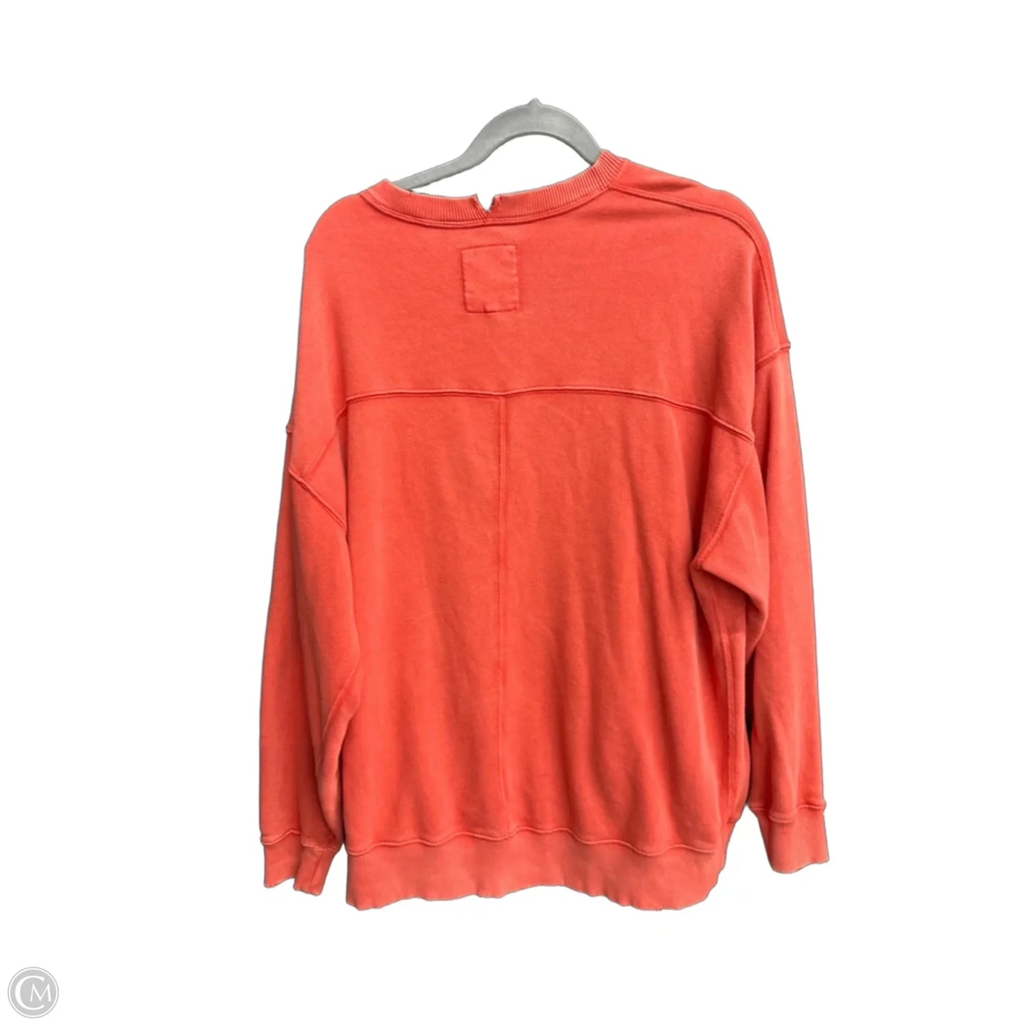 Sweatshirt Crewneck By Aerie In Orange, Size: S
