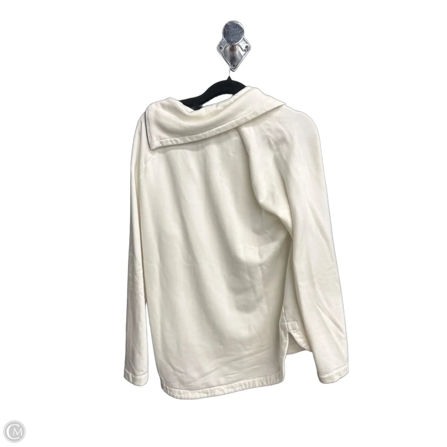 Sweatshirt Collar By Lou And Grey In Ivory, Size: Xs