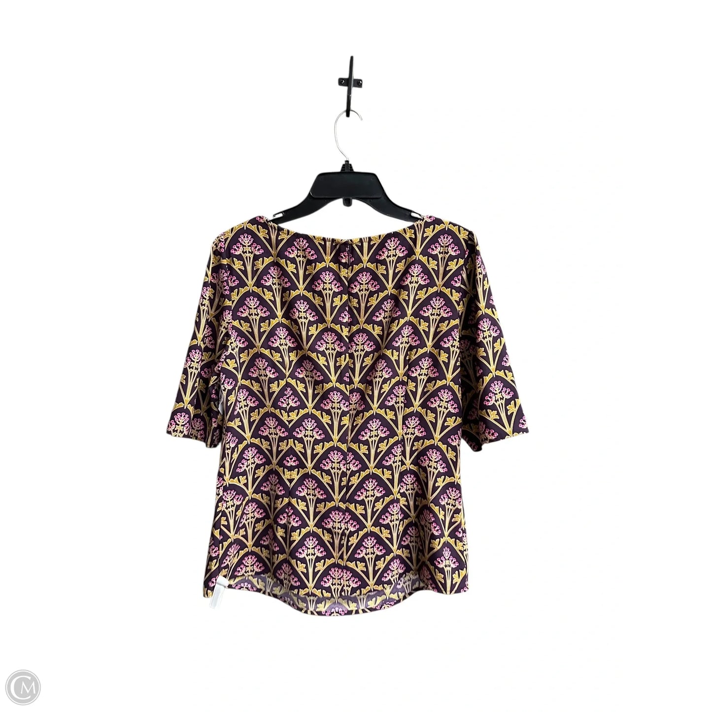 Top Short Sleeve By Boden In Purple, Size: M