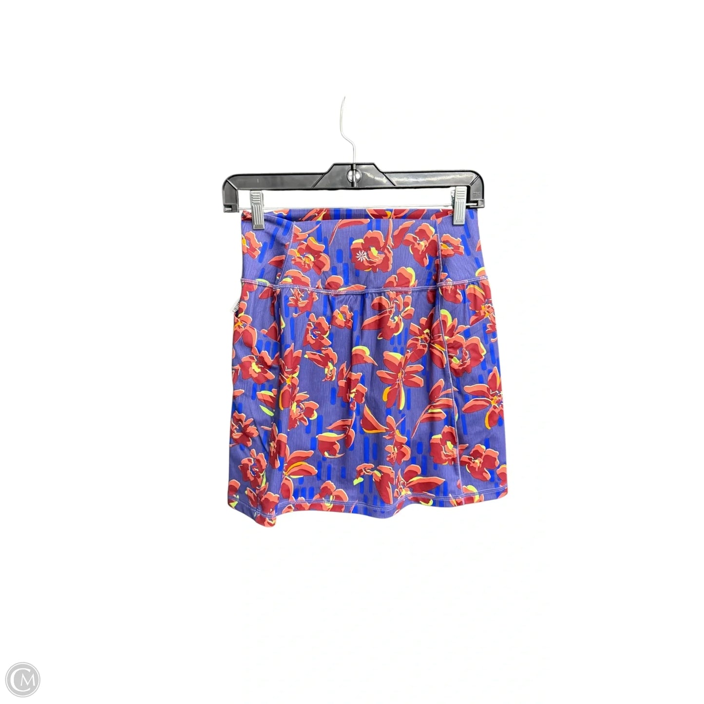 Athletic Skort By Athleta In Floral Print, Size: Xs