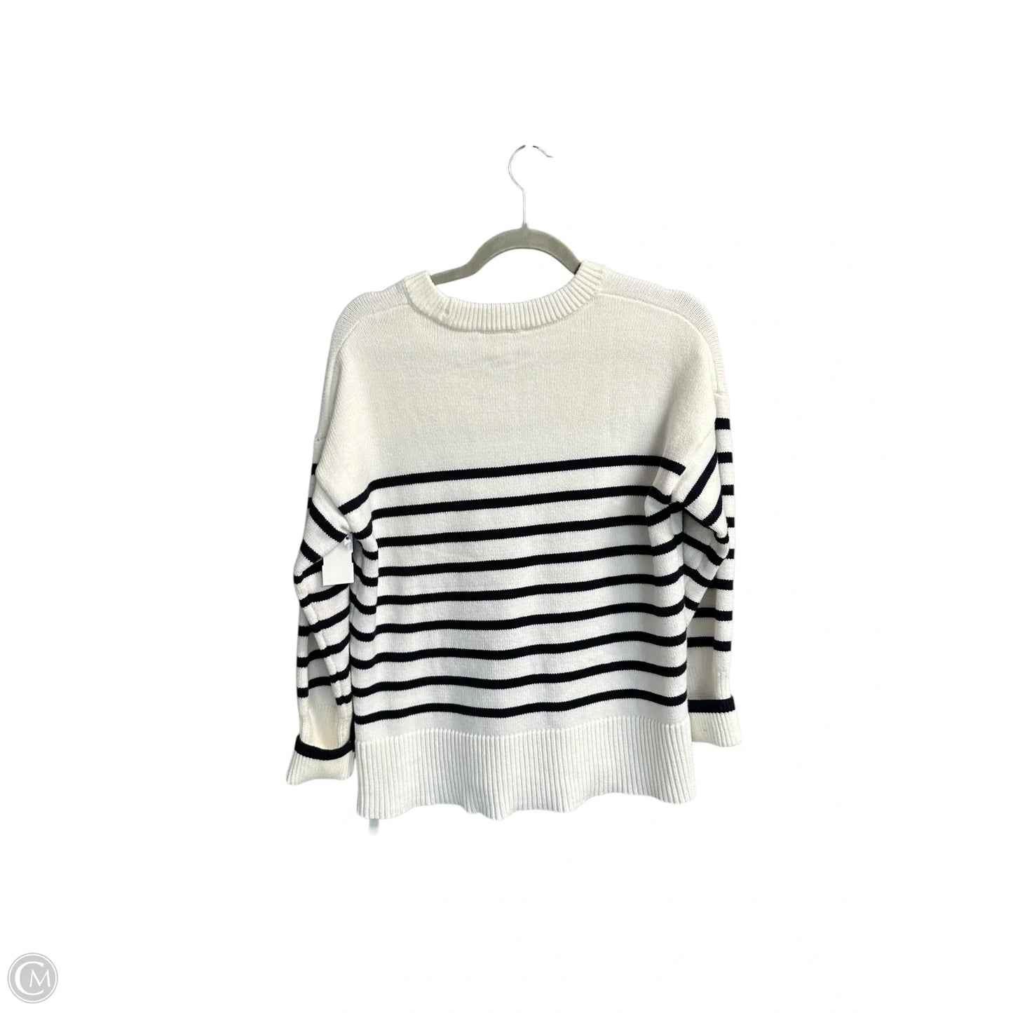 Sweater By Philosophy In Striped Pattern, Size: M