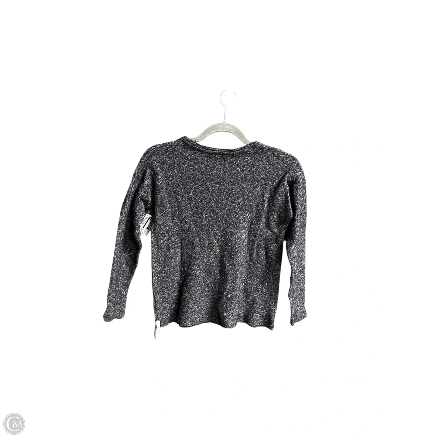 Top Long Sleeve By Everlane In Grey, Size: Xs