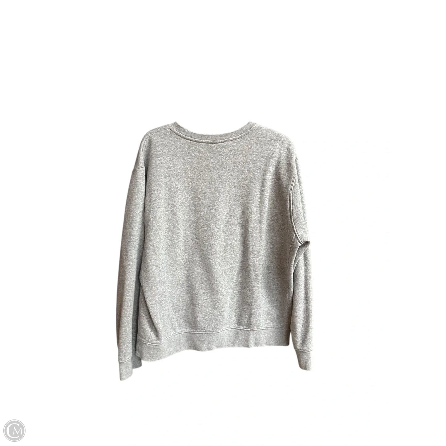 Sweater By Nike In Grey, Size: M