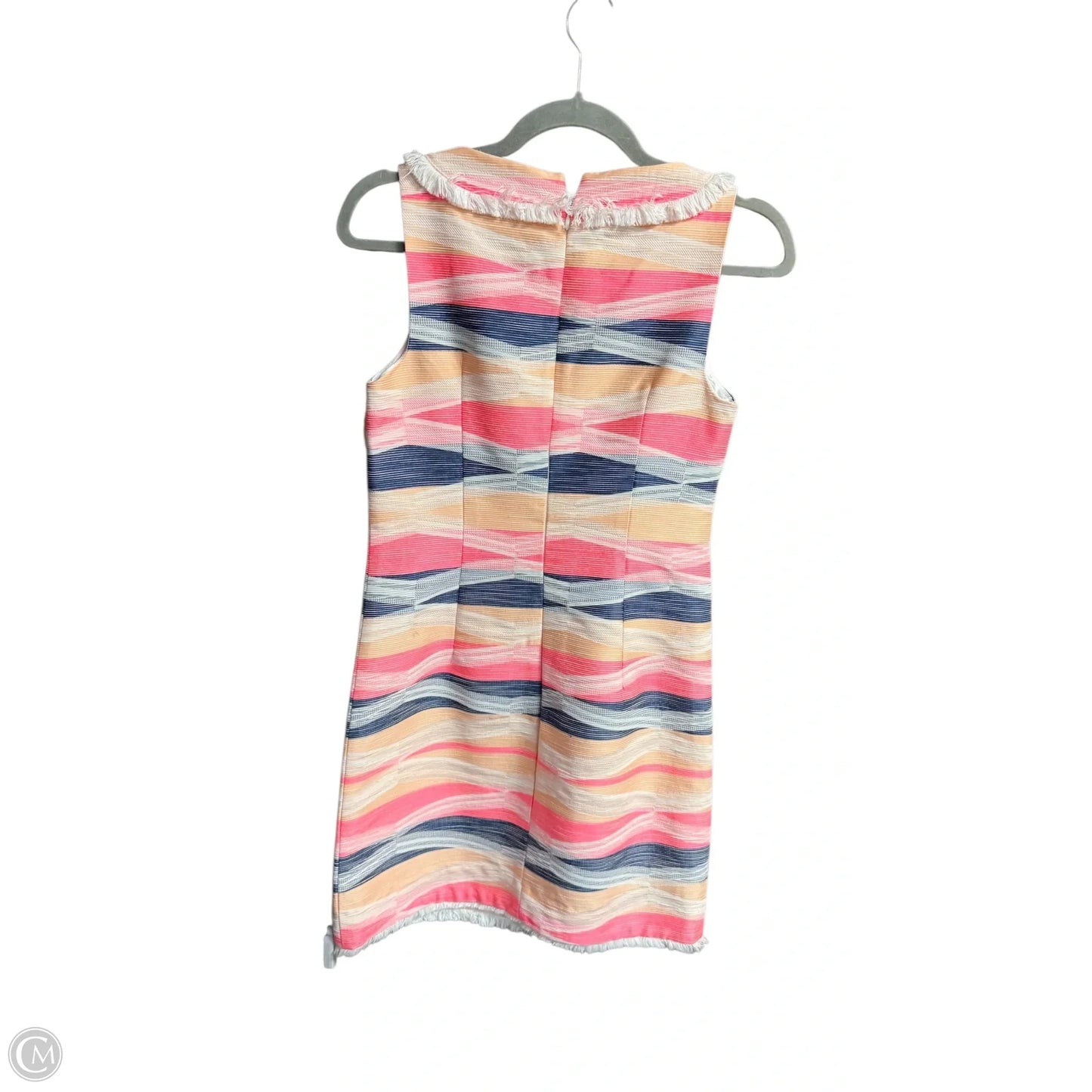 Dress Casual Midi By Trina By Trina Turk In Multi-colored, Size: Xs